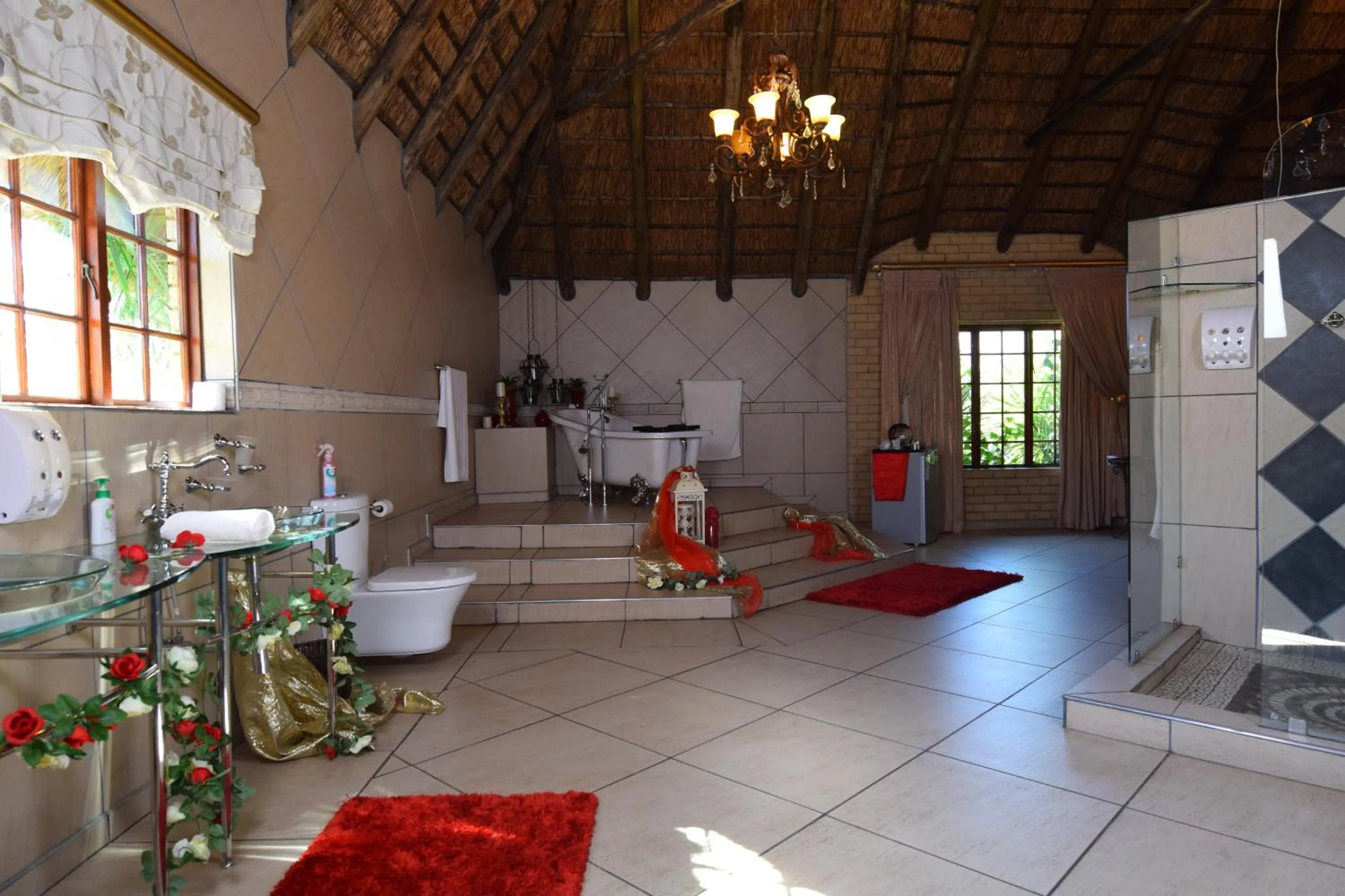 Toilet in Thabong Bed and Breakfast