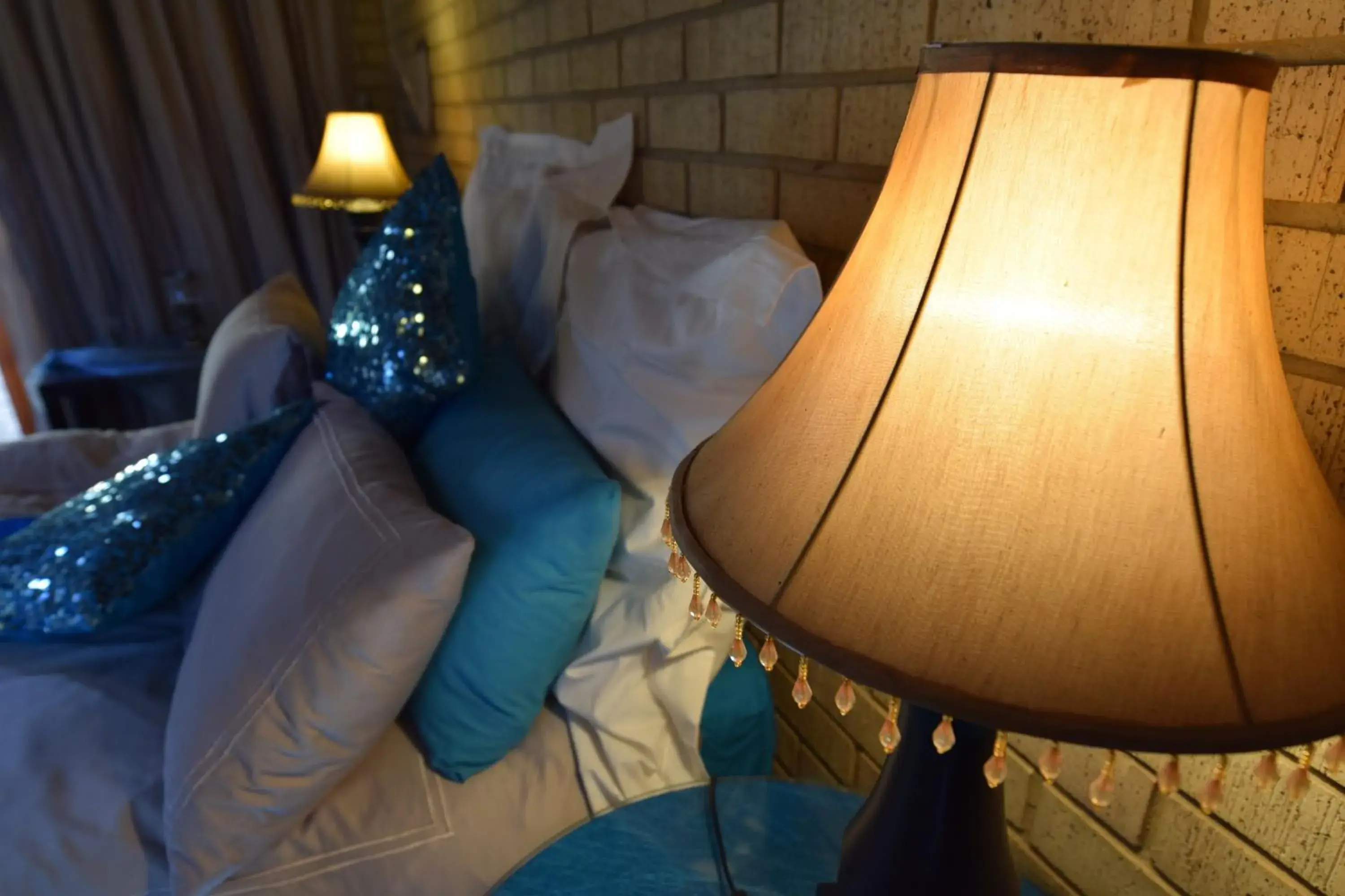 Decorative detail, Bed in Thabong Bed and Breakfast Decorative detail, Bed in Thabong Bed and Breakfast