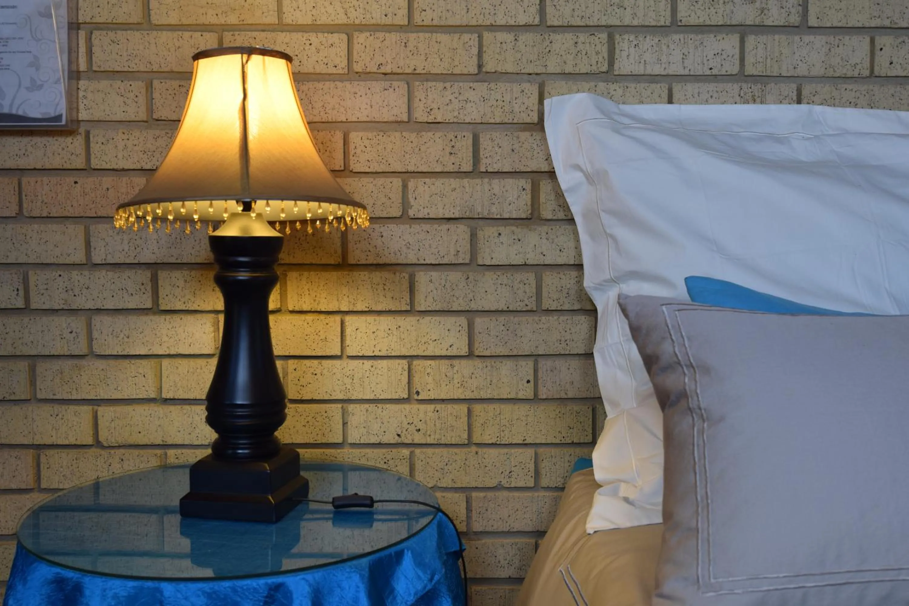 Decorative detail, Bed in Thabong Bed and Breakfast