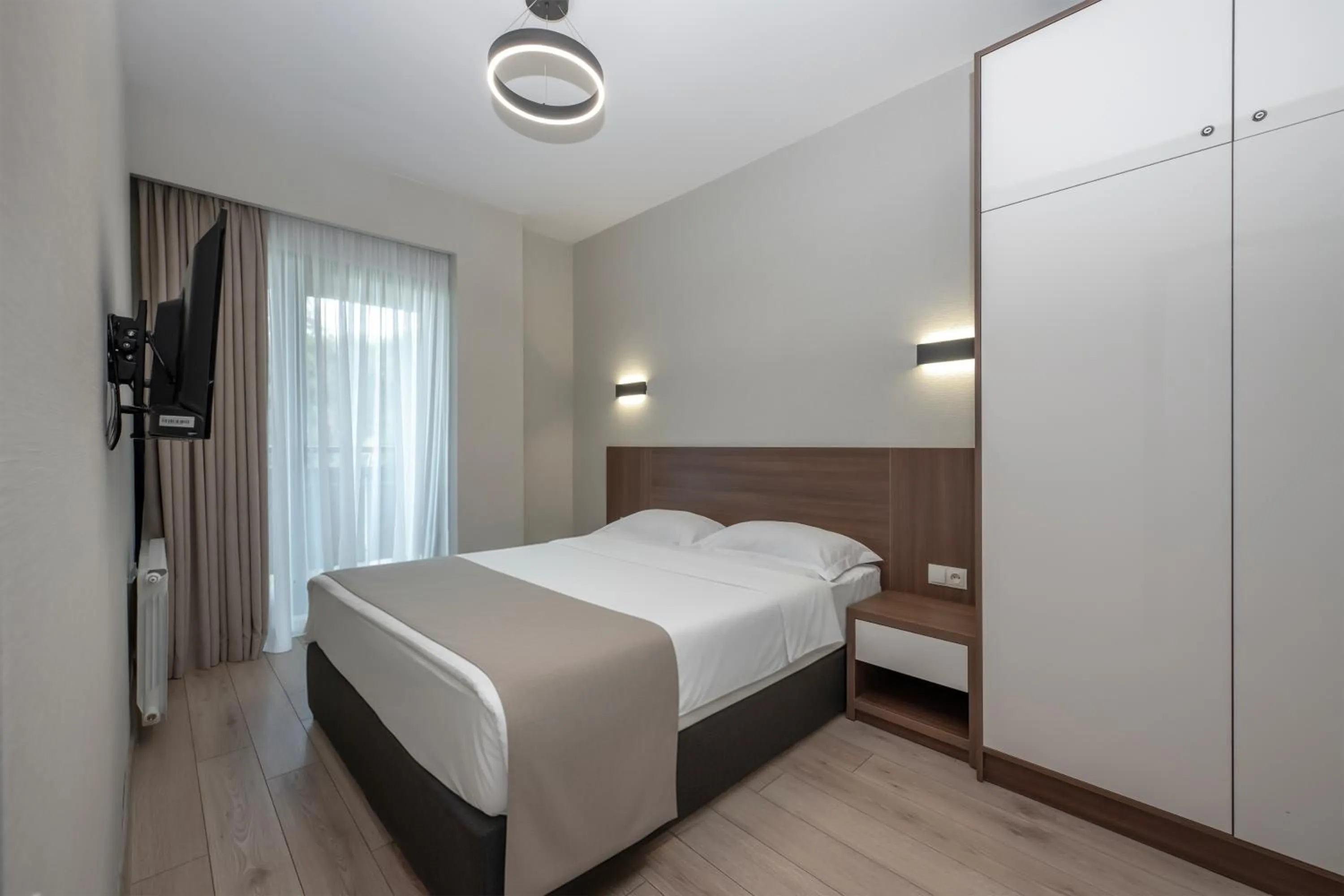 Bed in Crystal Residence