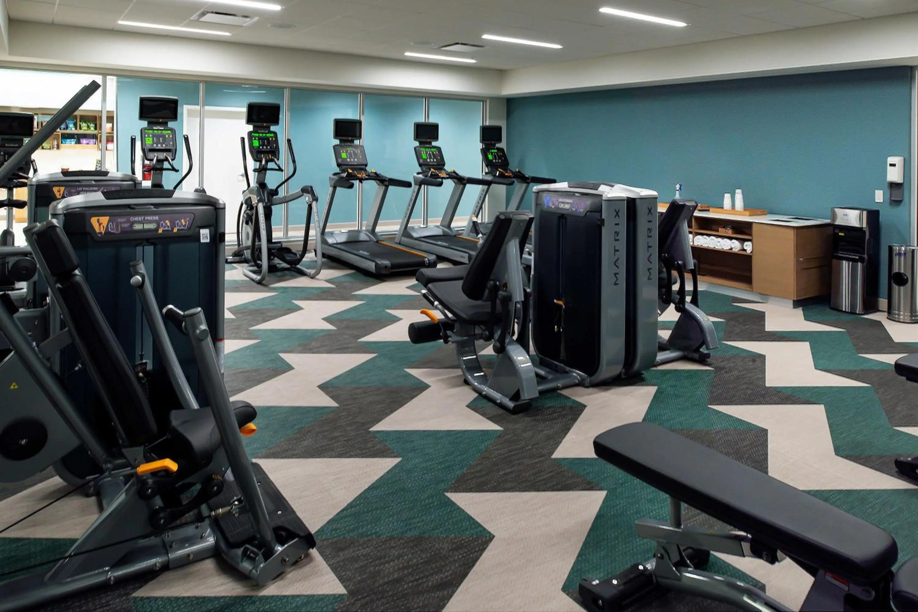 Fitness centre/facilities in Element Kansas City Overland Park