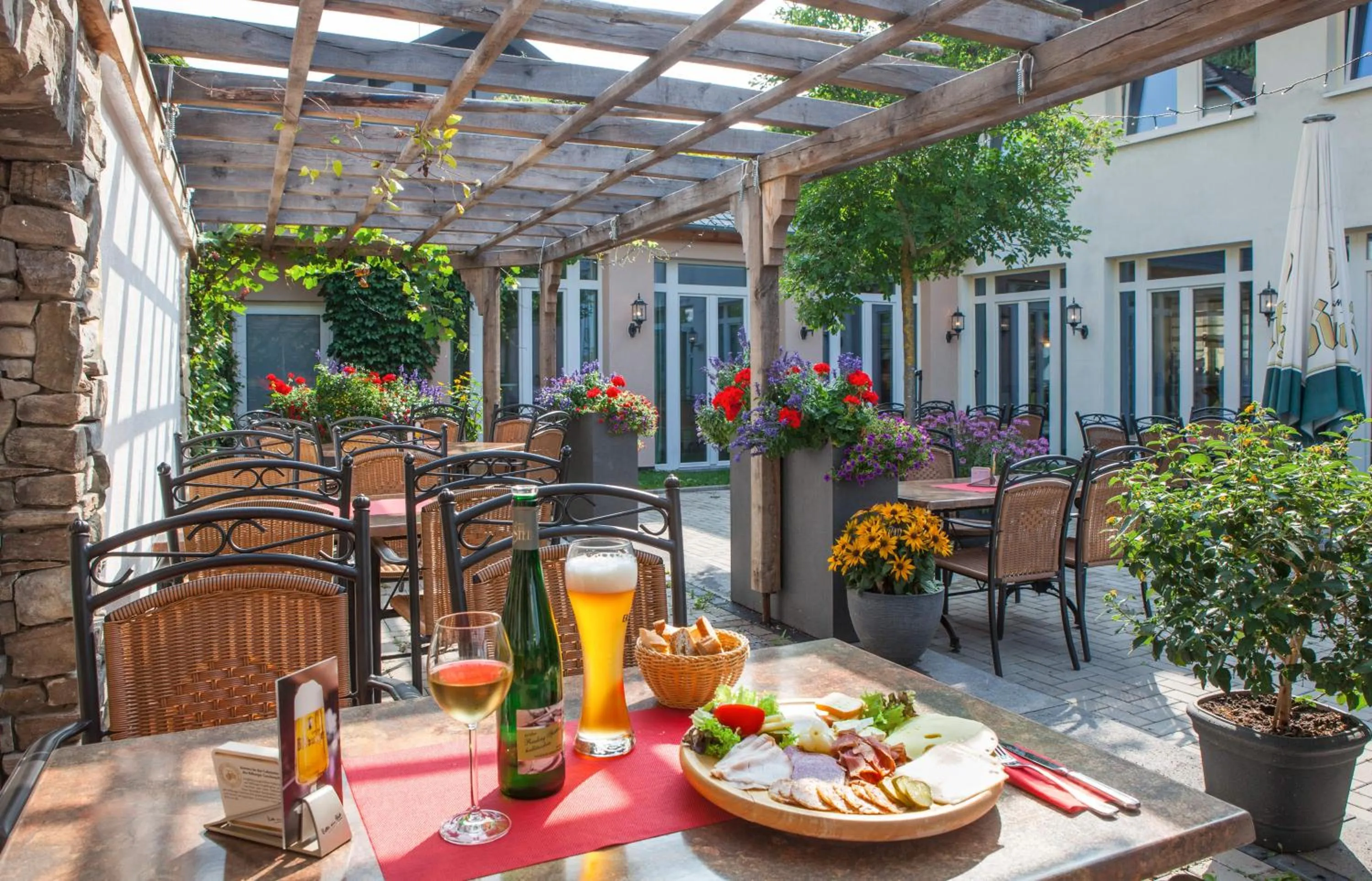 Garden in Landgasthof Winzerscheune