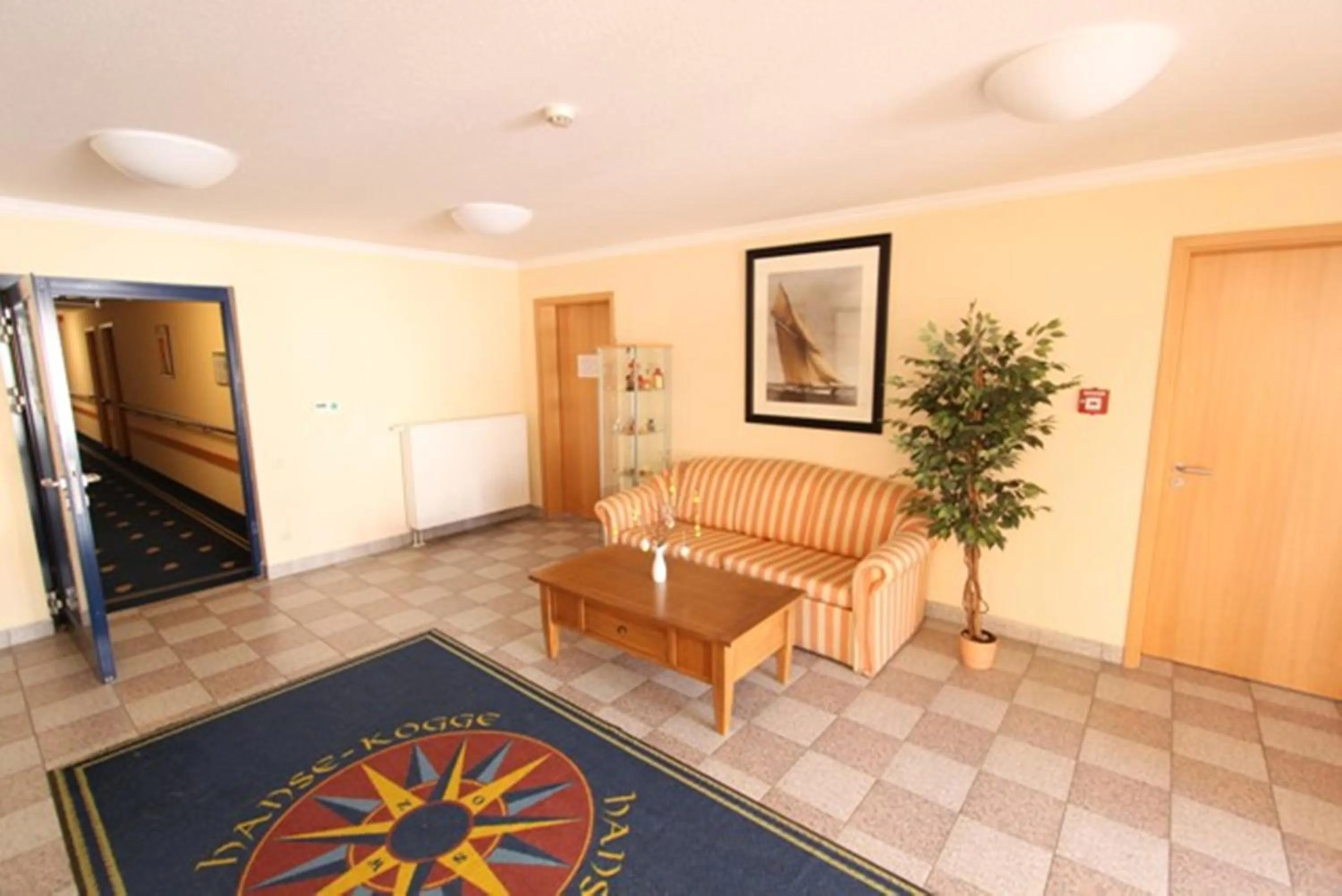 Communal lounge/ TV room in Hotel & Restaurant Hanse Kogge