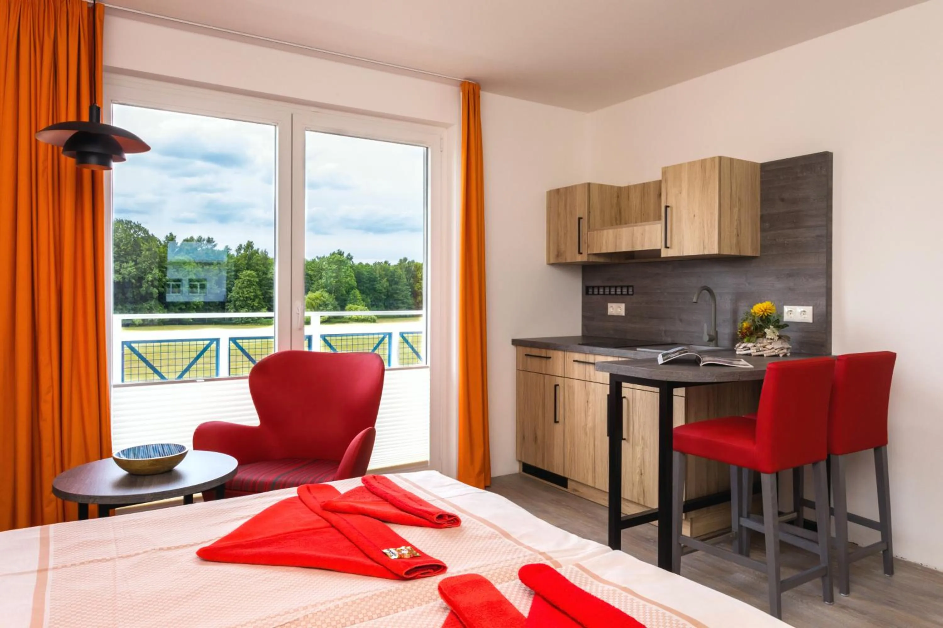 Balcony/Terrace in Hotel & Restaurant Hanse Kogge