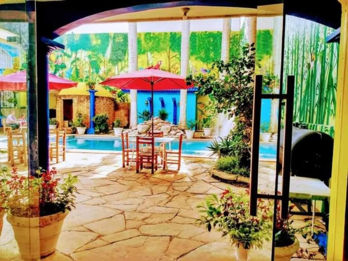 Swimming pool in HOTEL ESMERALDA