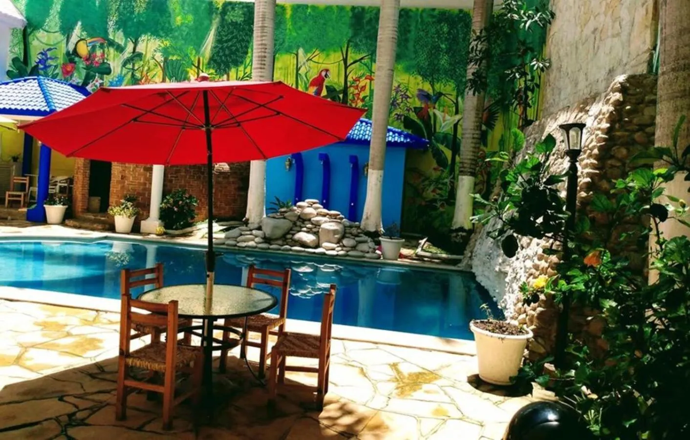 Swimming pool in HOTEL ESMERALDA