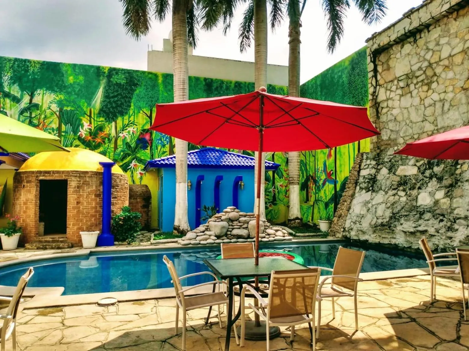 Swimming pool in HOTEL ESMERALDA