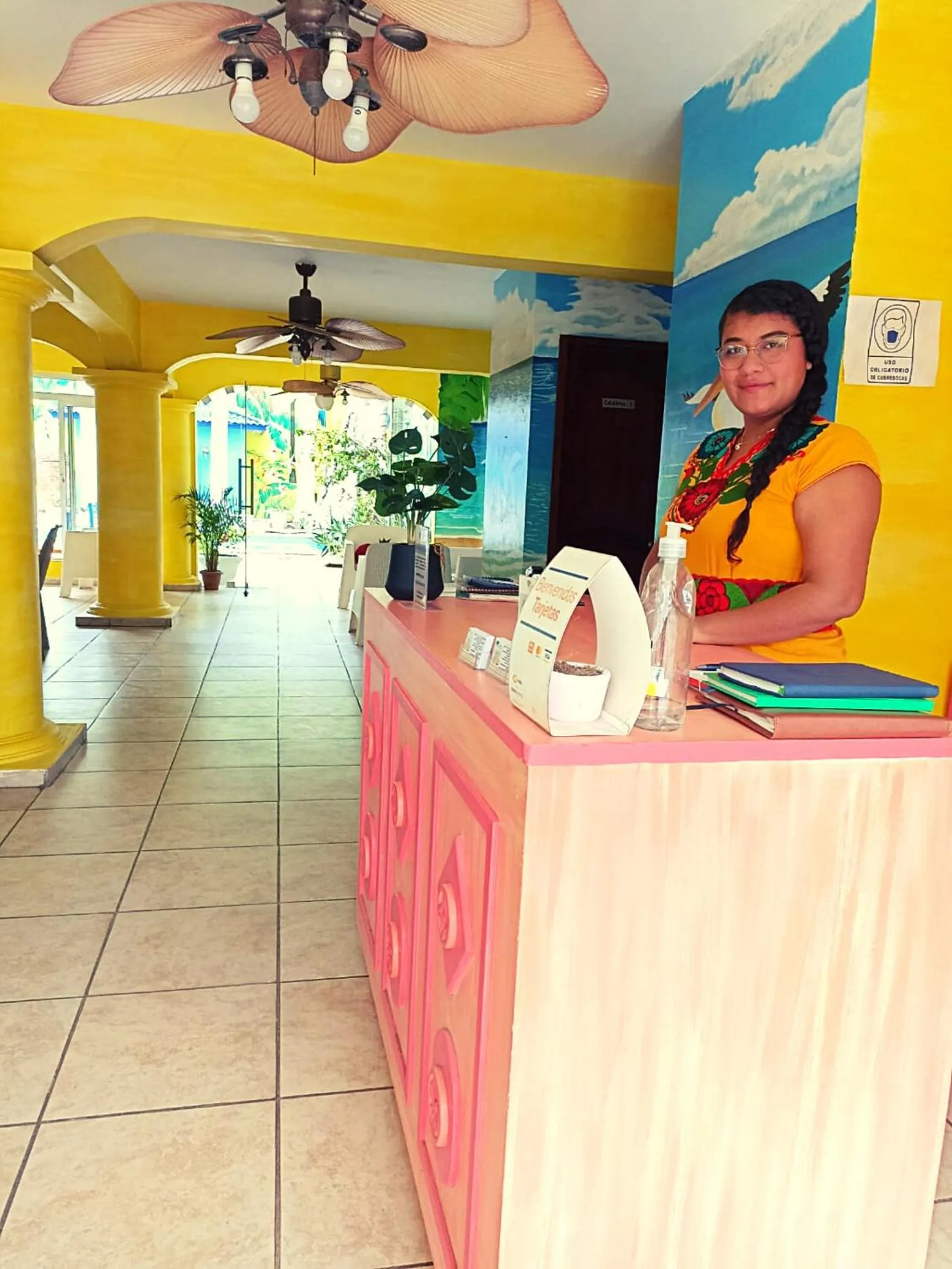 Lobby or reception in HOTEL ESMERALDA