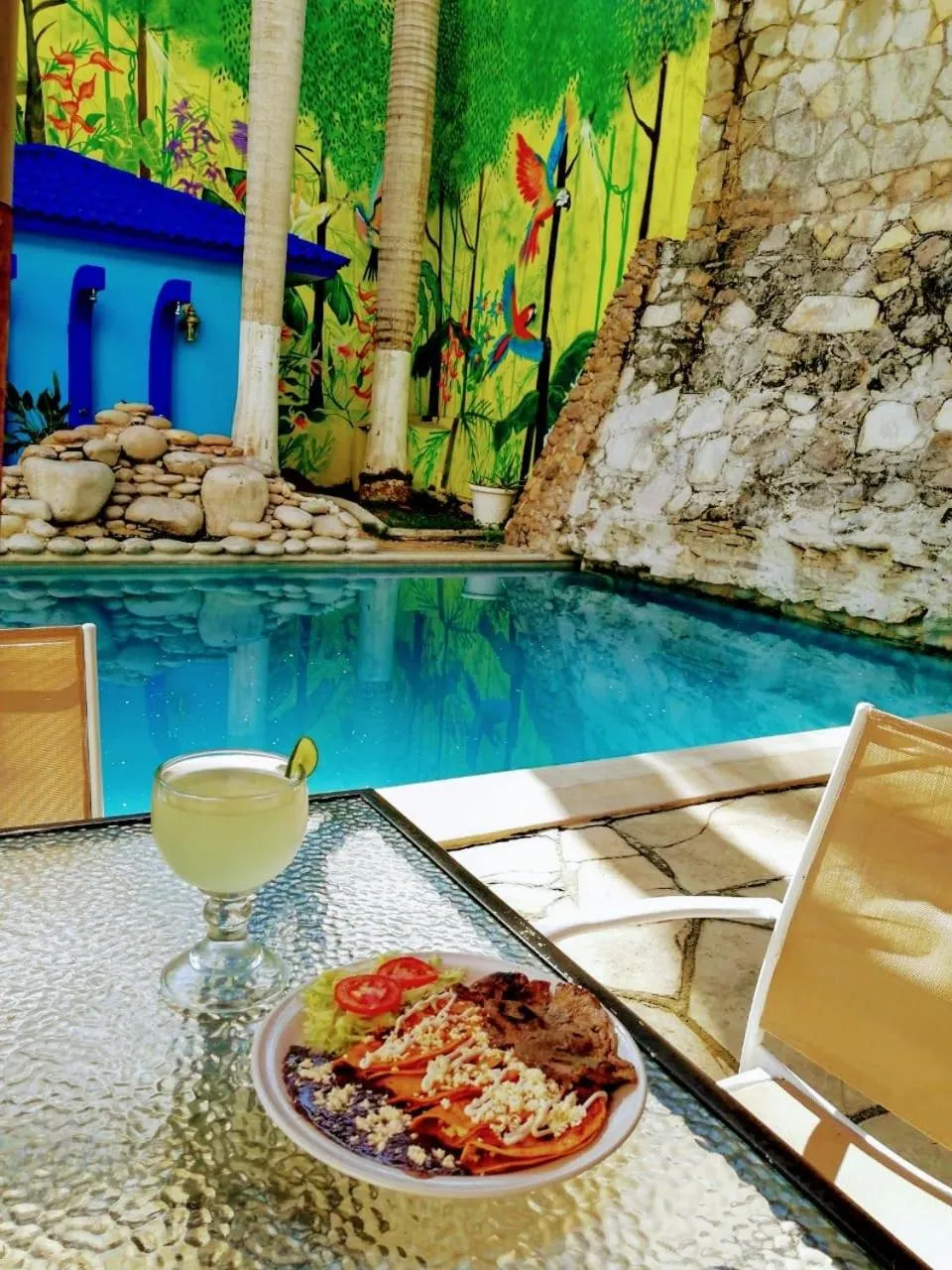 Swimming pool in HOTEL ESMERALDA