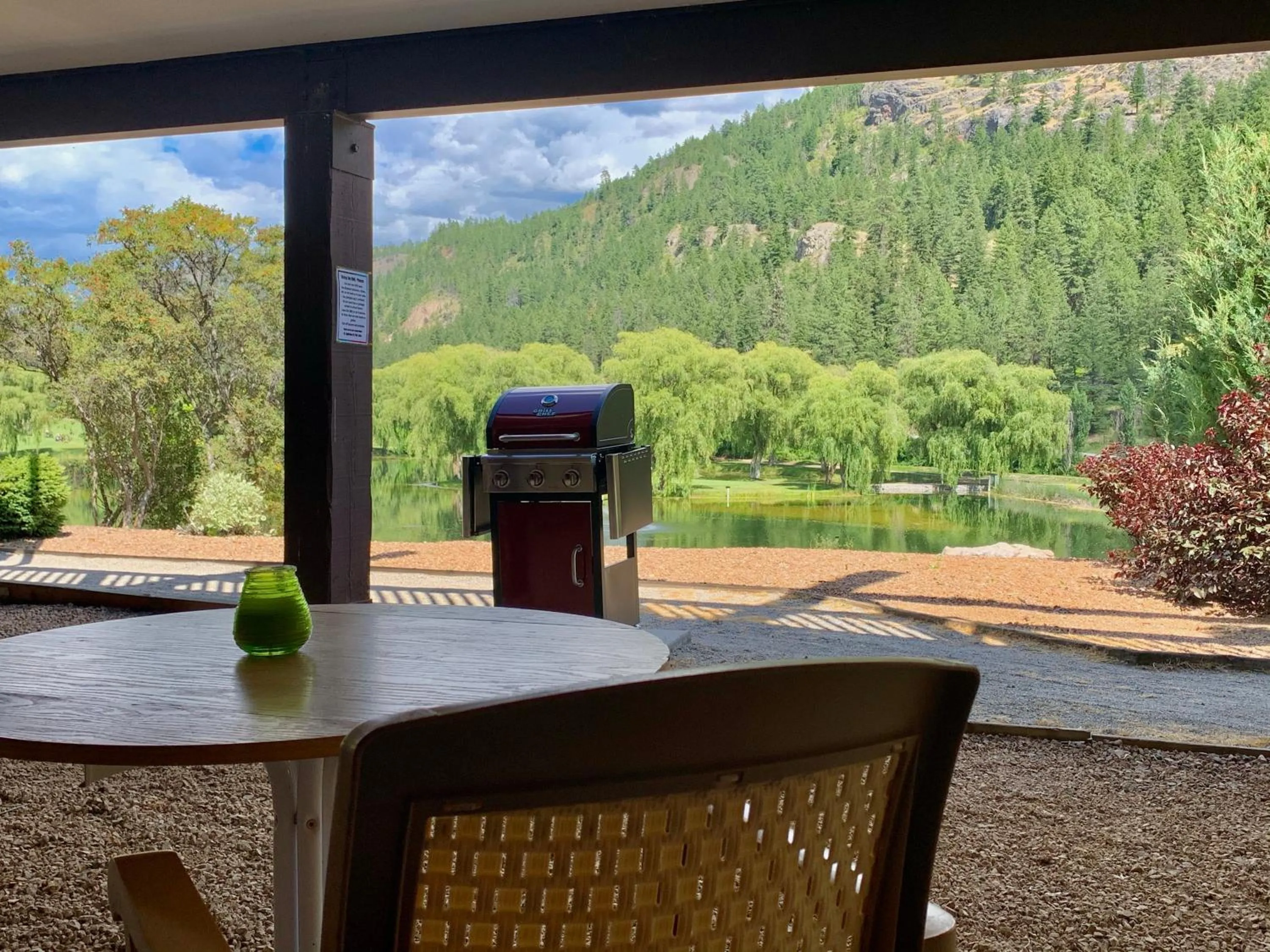 Patio in St Andrews By The Lake Golf Resort