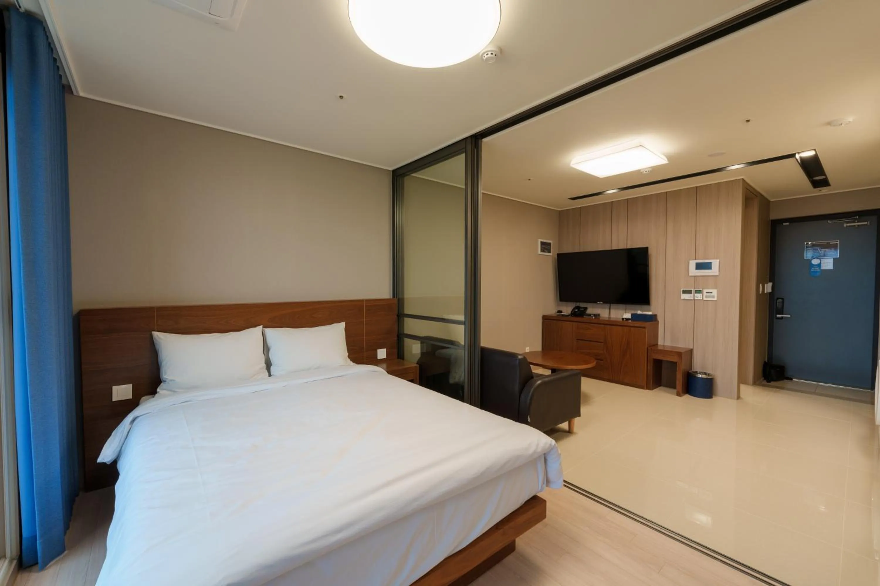 Bed in Hotel The Blue Terra