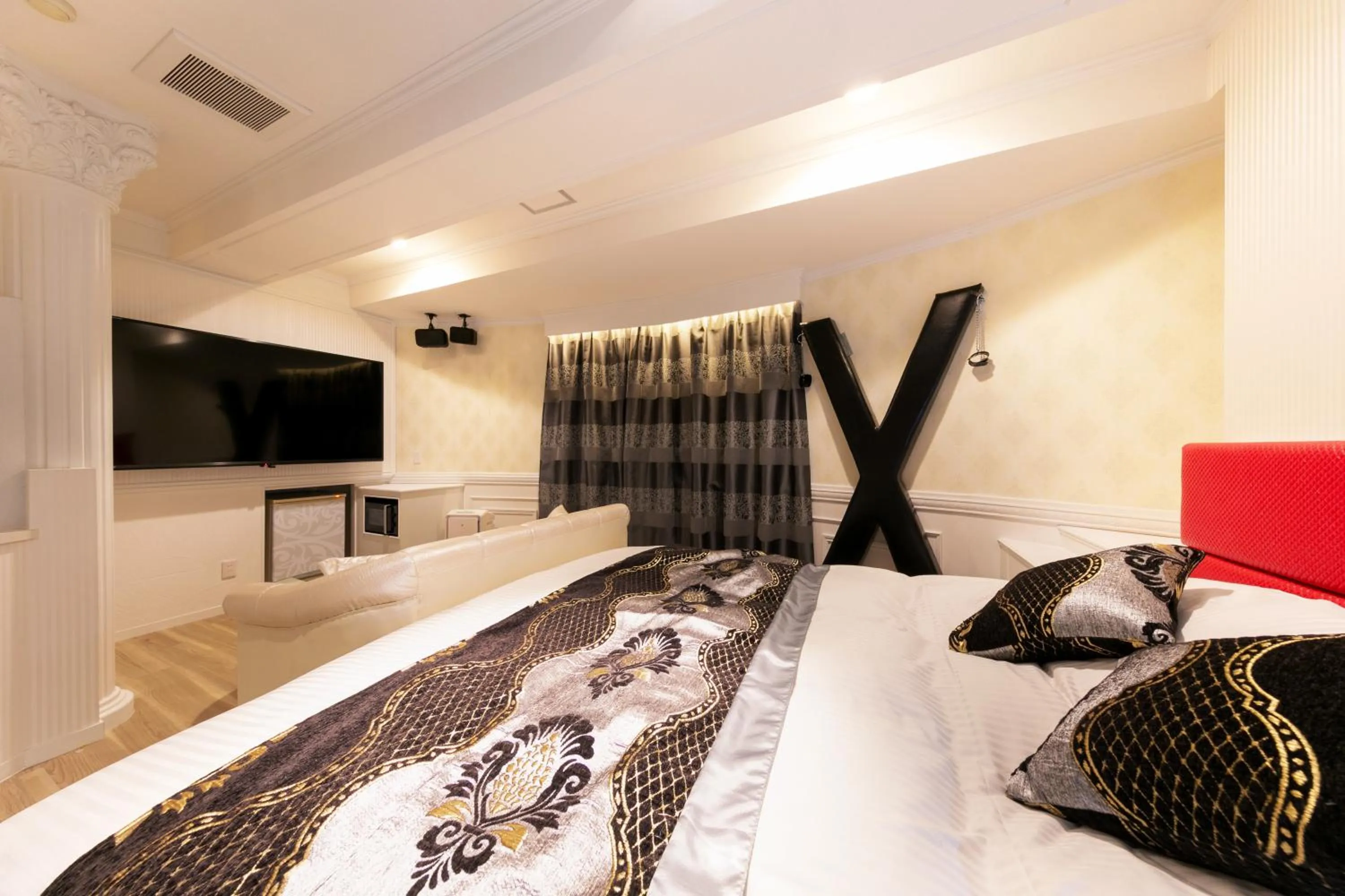 Bed in i RESORT ARTIA Sensual Gifu (Adult Only)