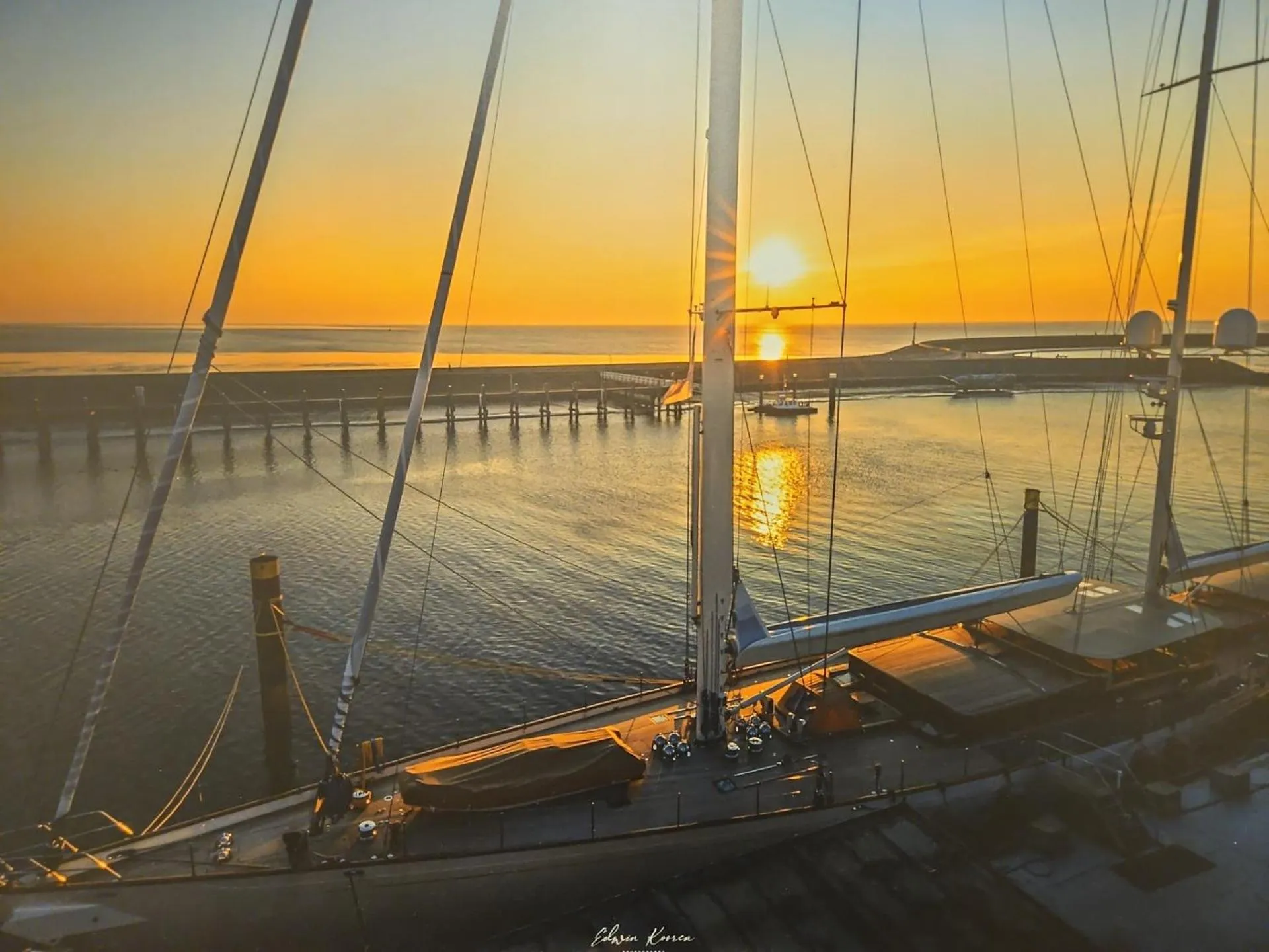 Sunset in Hotel Anna Casparii