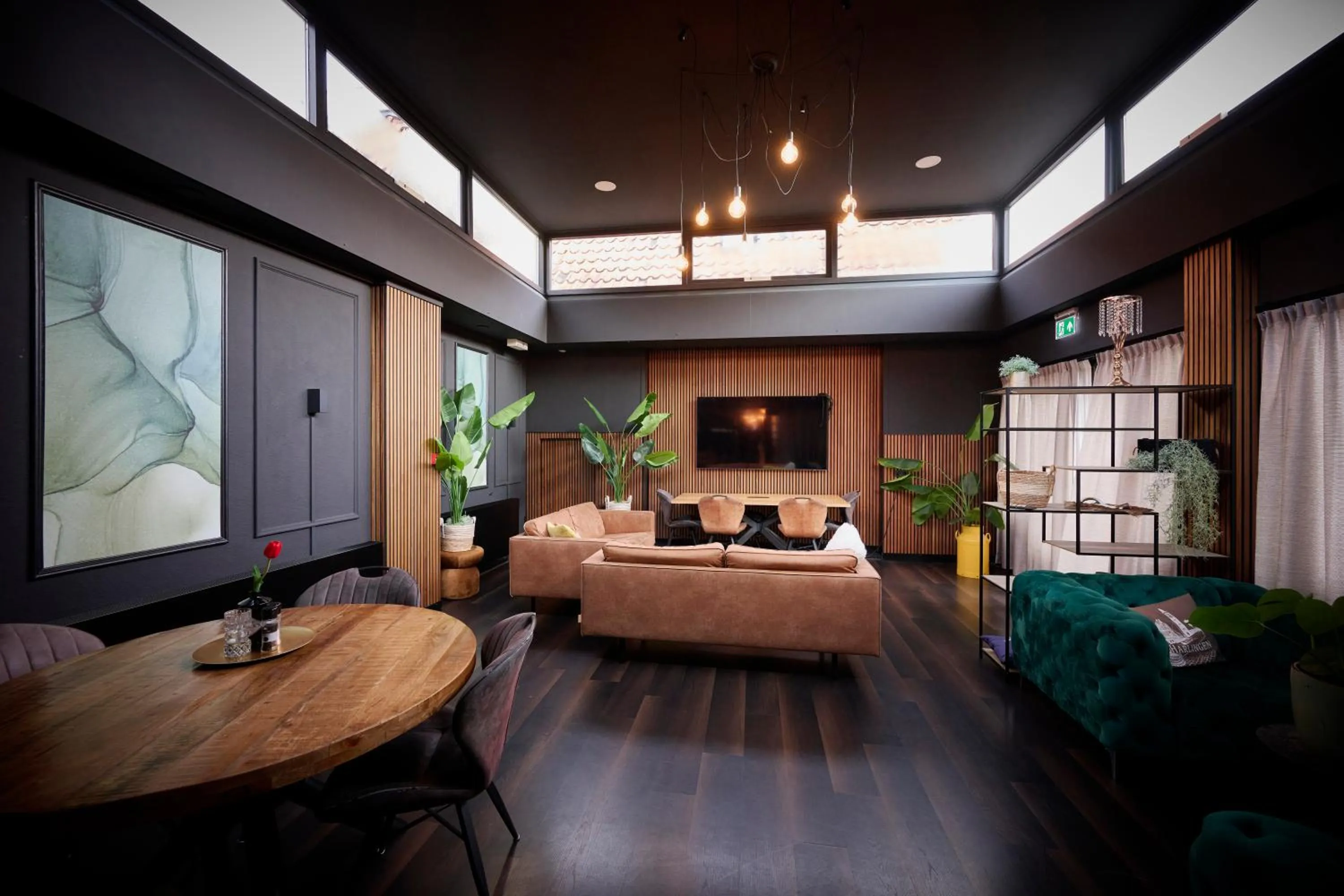 Communal lounge/ TV room, Bed in Hotel Anna Casparii