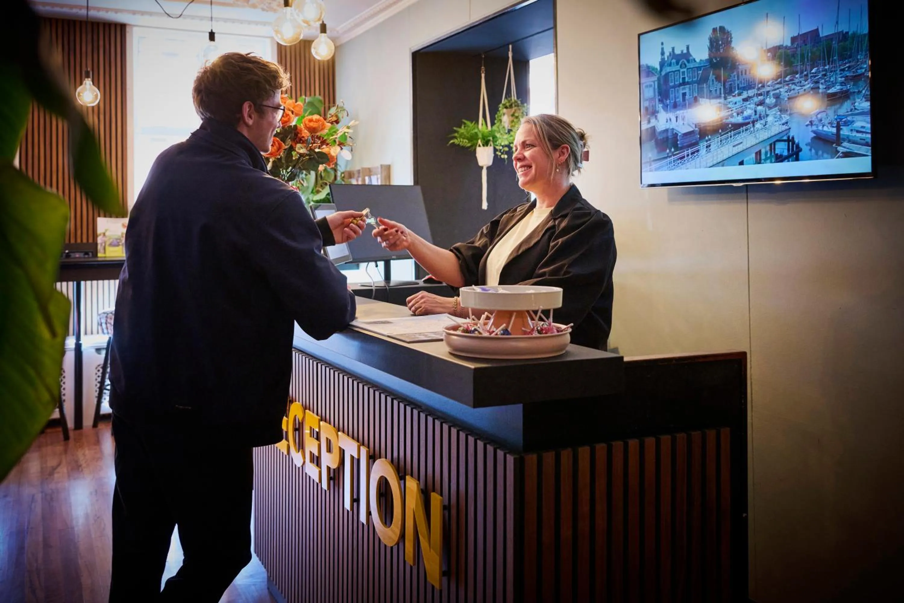 Lobby or reception in Hotel Anna Casparii