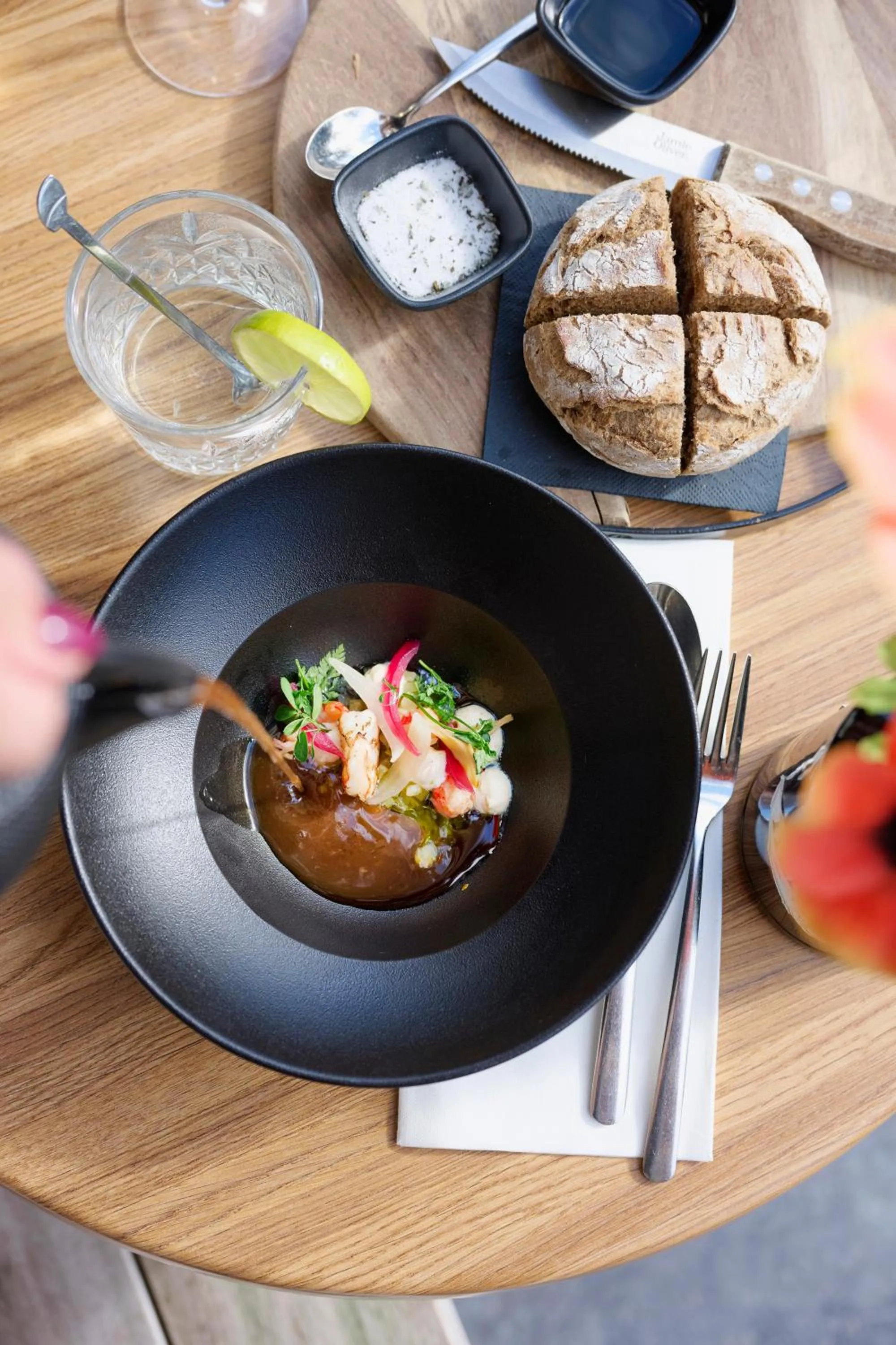 Food close-up in Hotel Anna Casparii