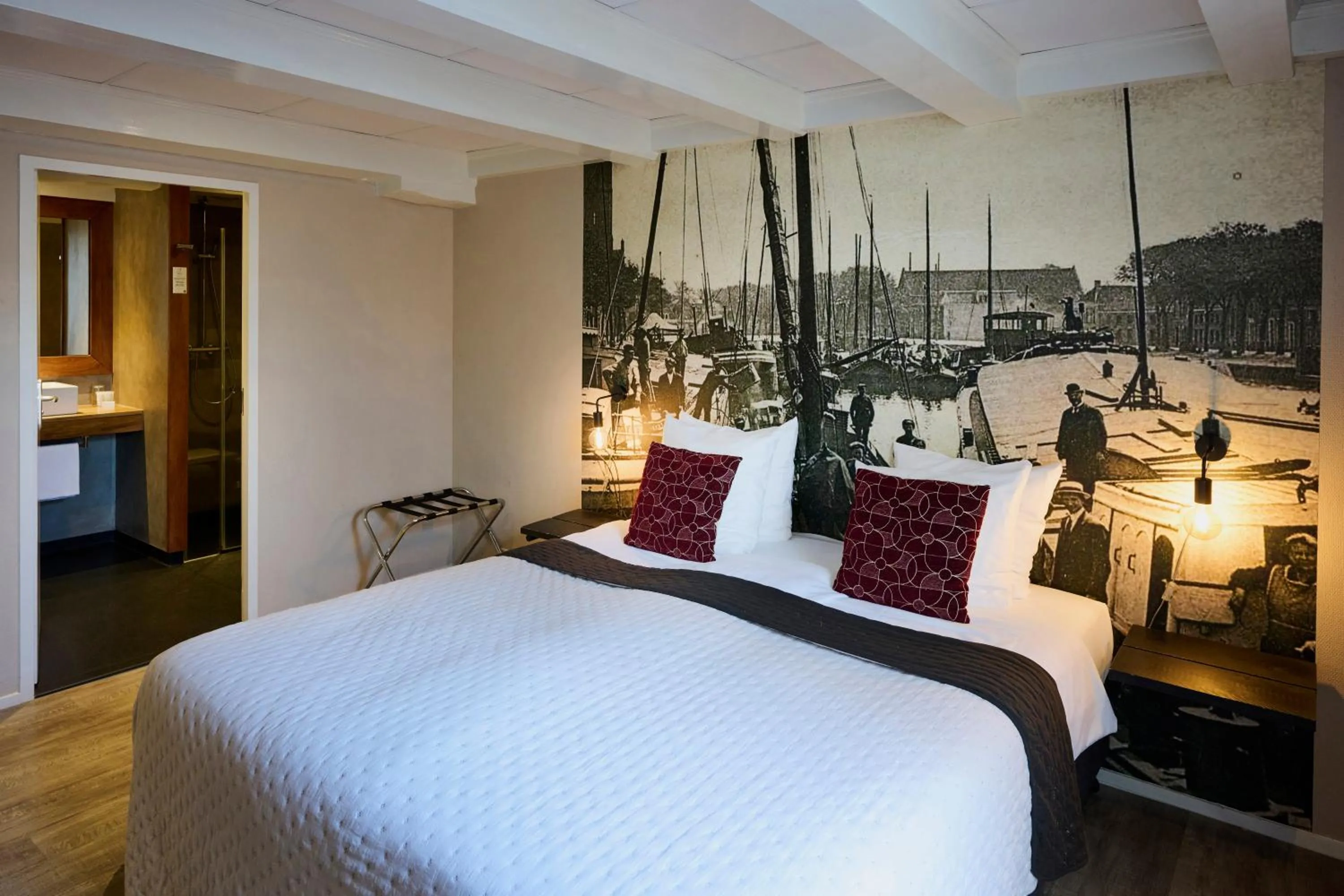 Bed in Hotel Anna Casparii