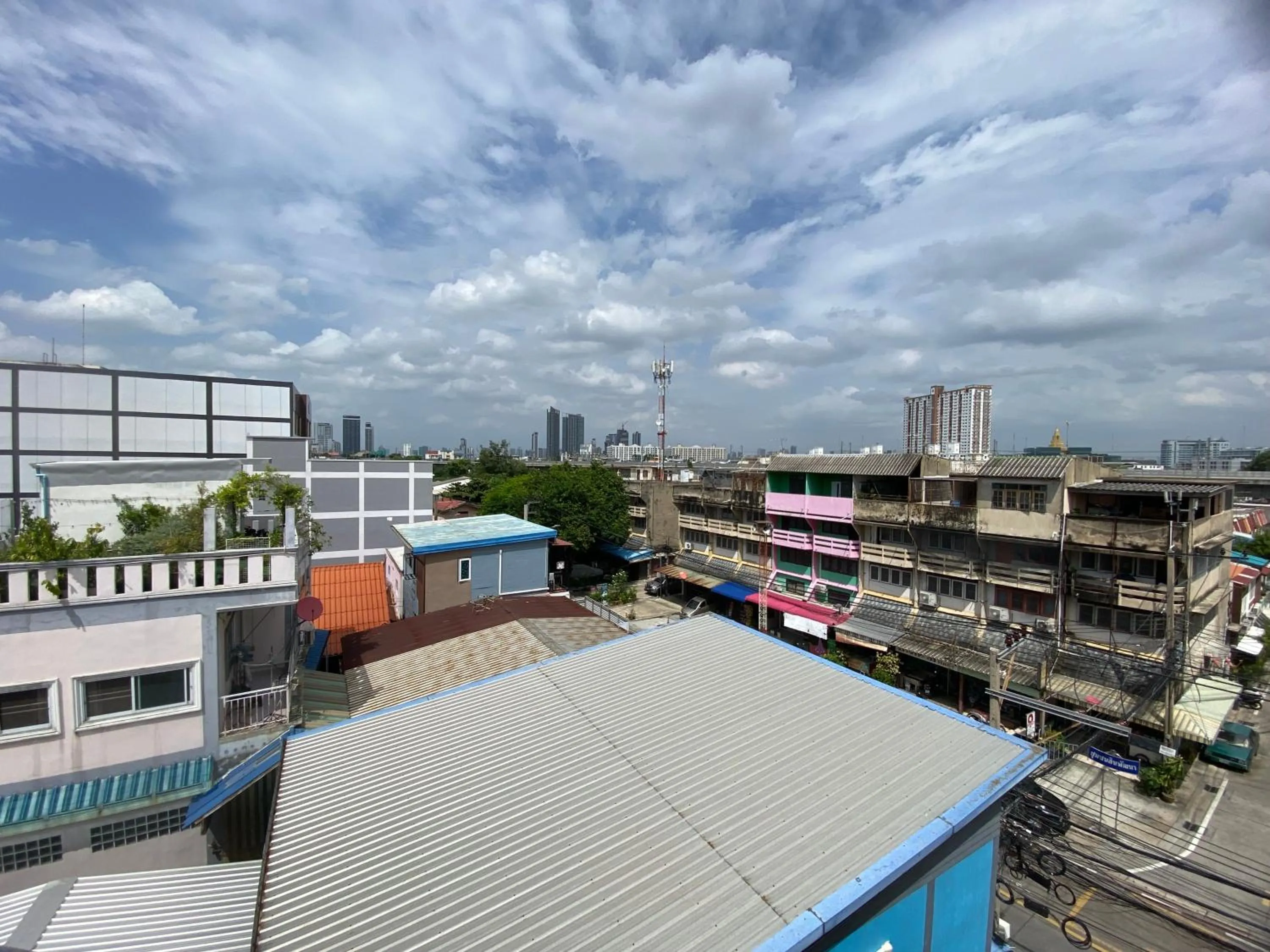 City view in Ladapan Mansion