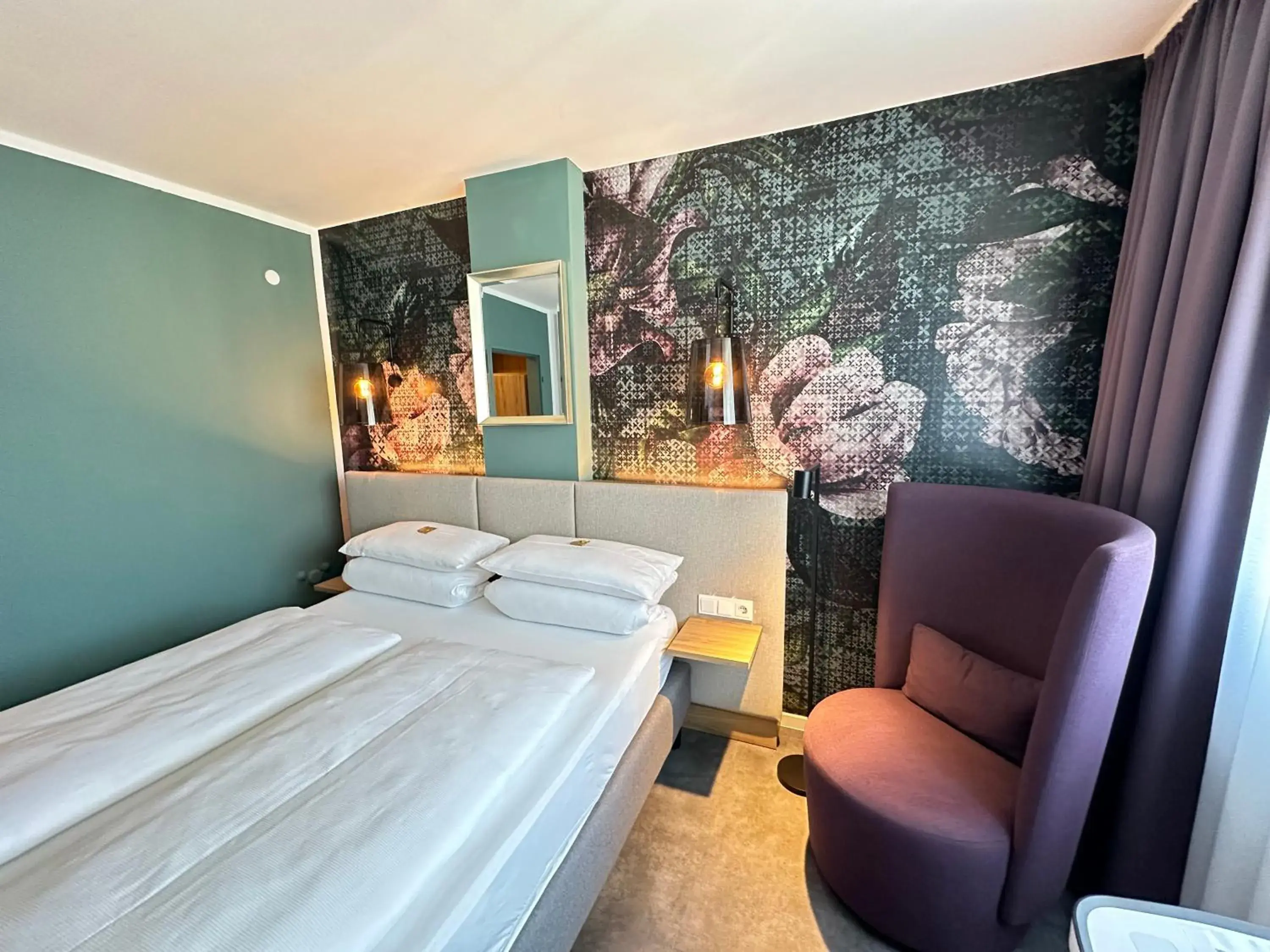 Bed in Hotel Rappensberger Bed in Hotel Rappensberger