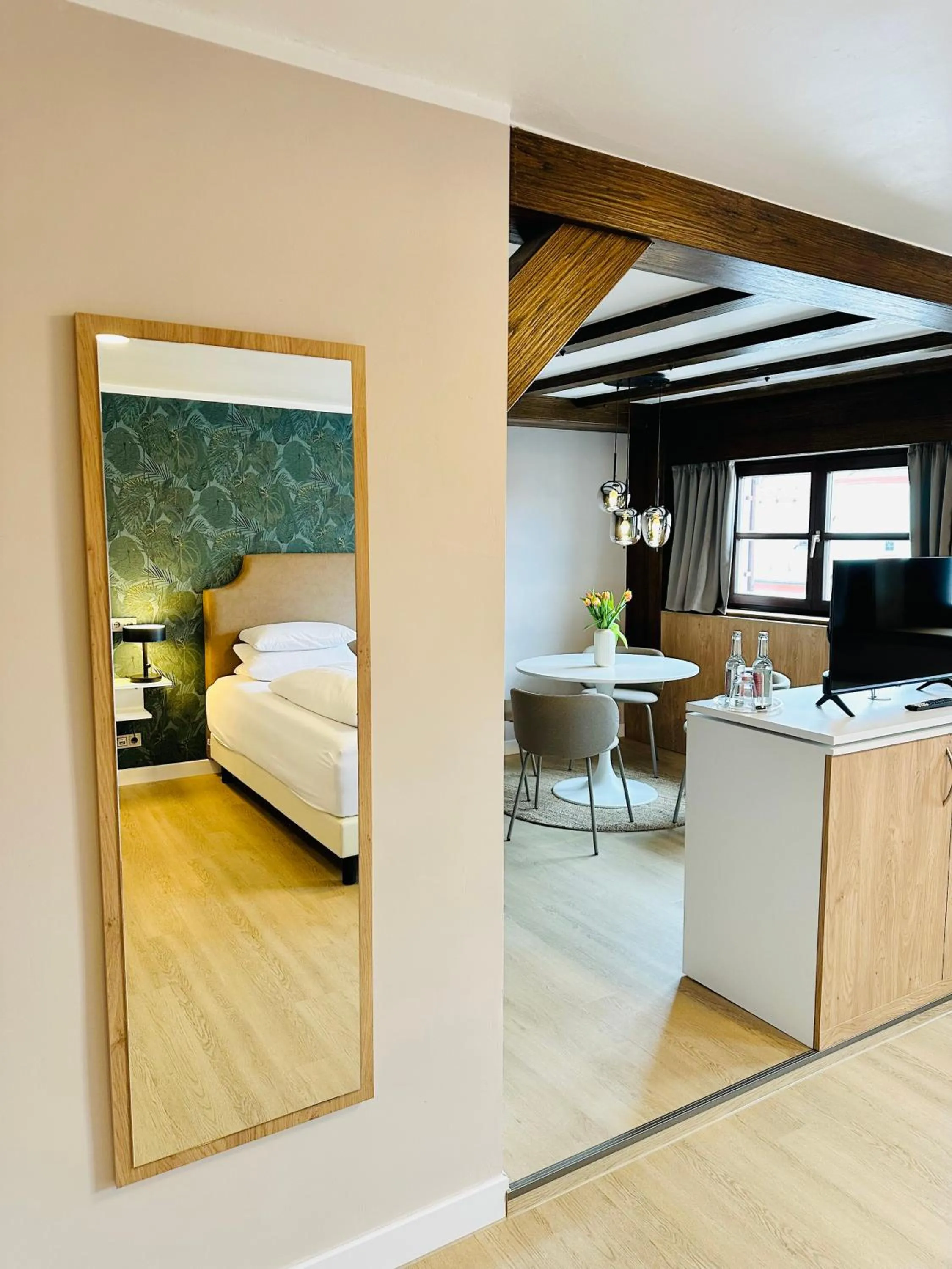 Bed in Hotel Rappensberger