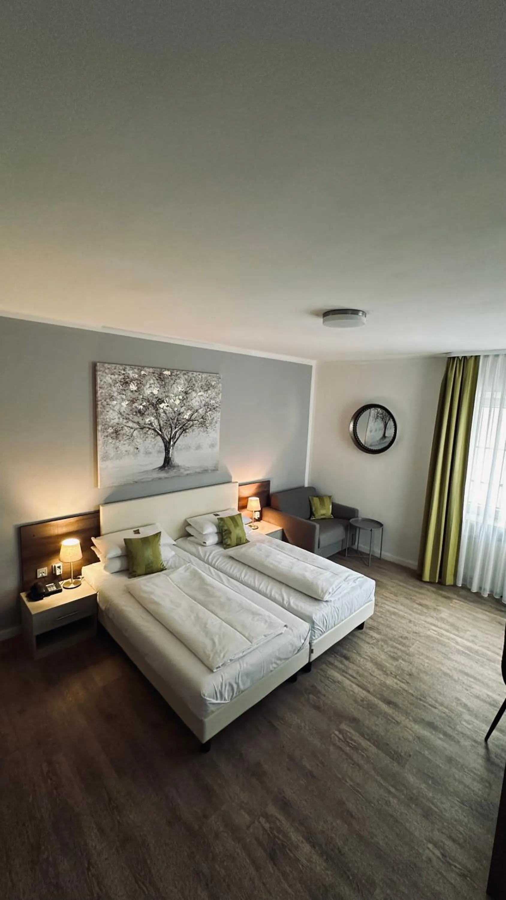 Bed in Hotel Rappensberger