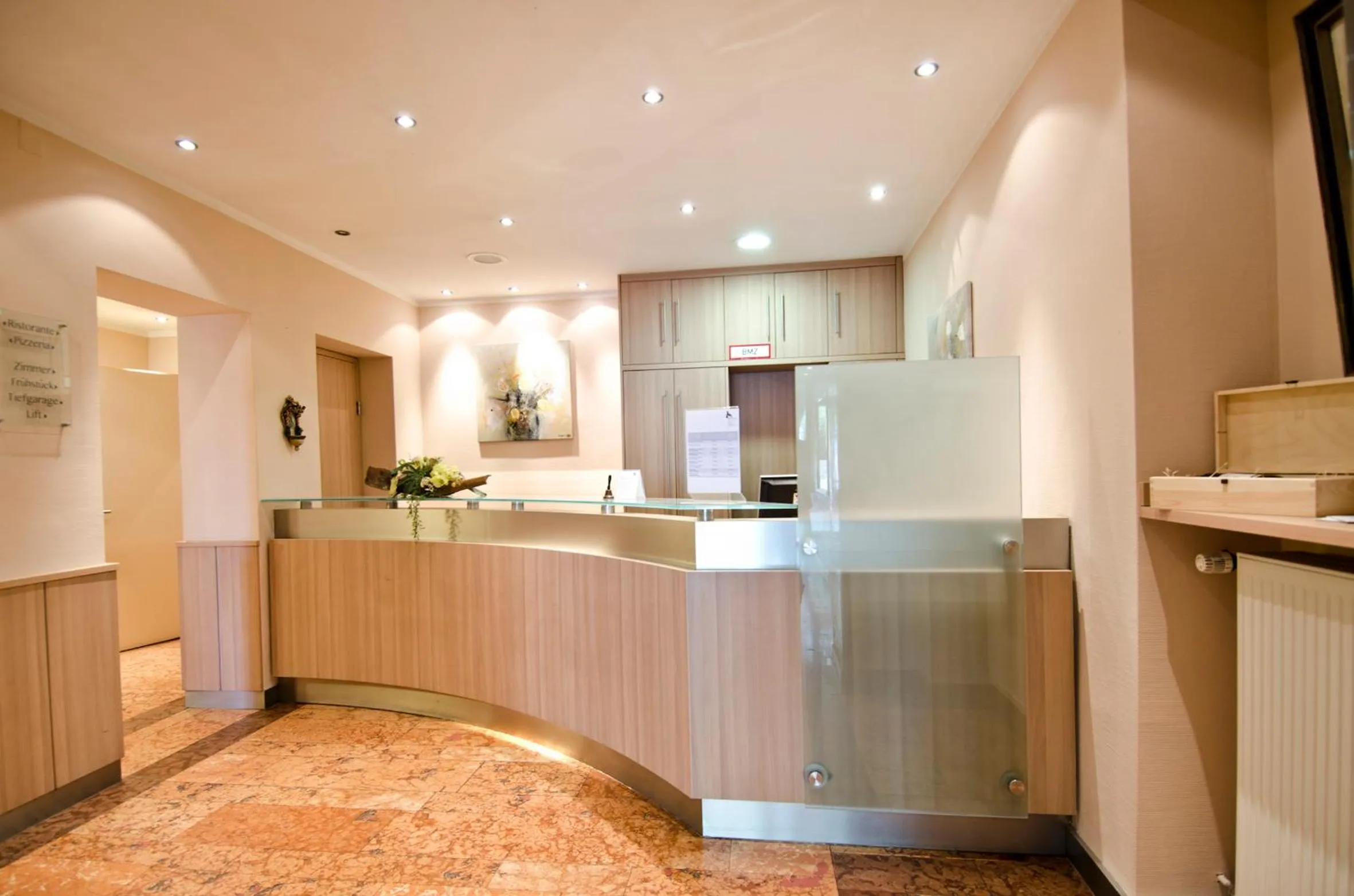 Lobby or reception in Hotel Rappensberger