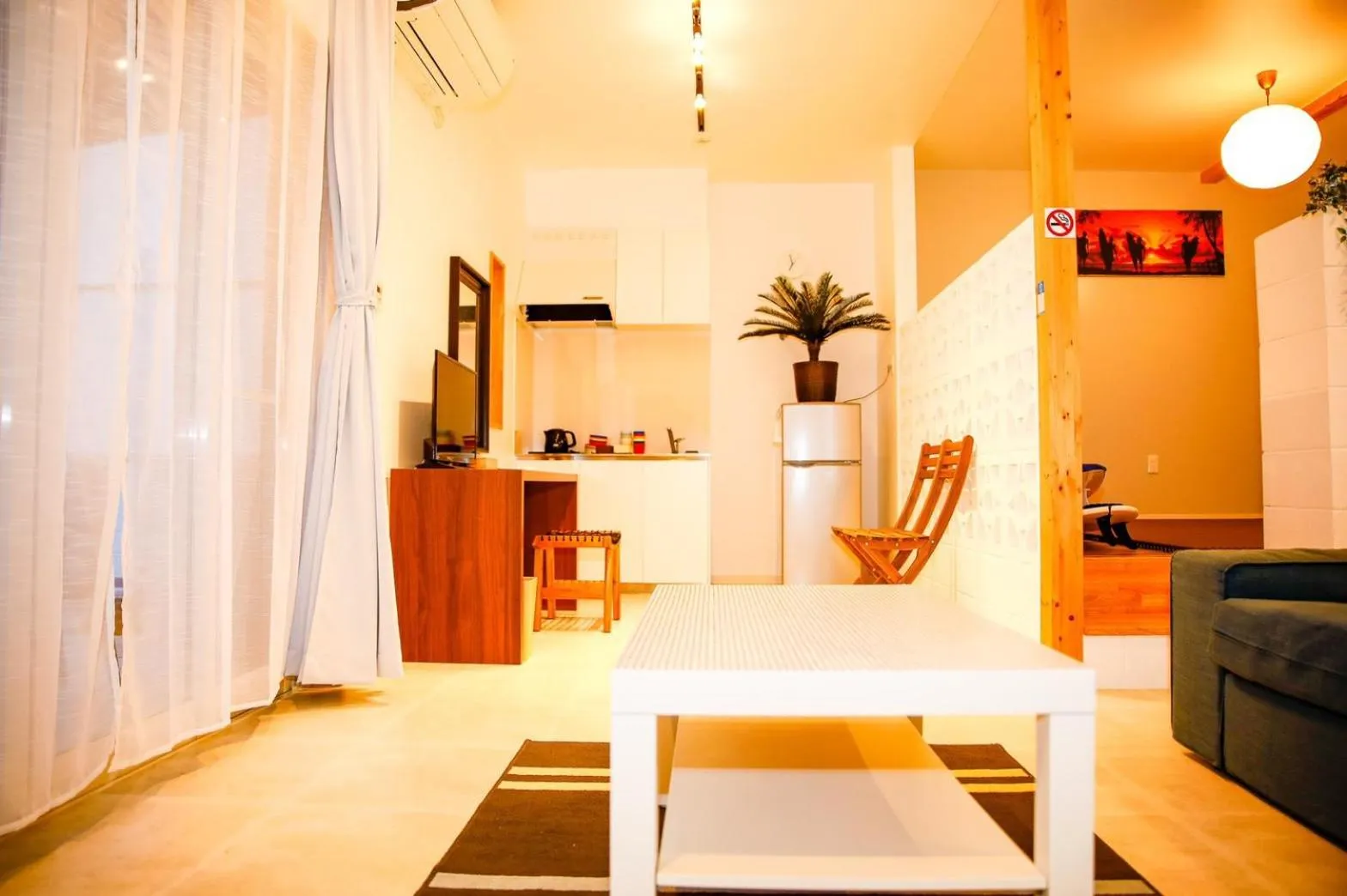 Living room in SHIRAHAMA BEACH GARDEN