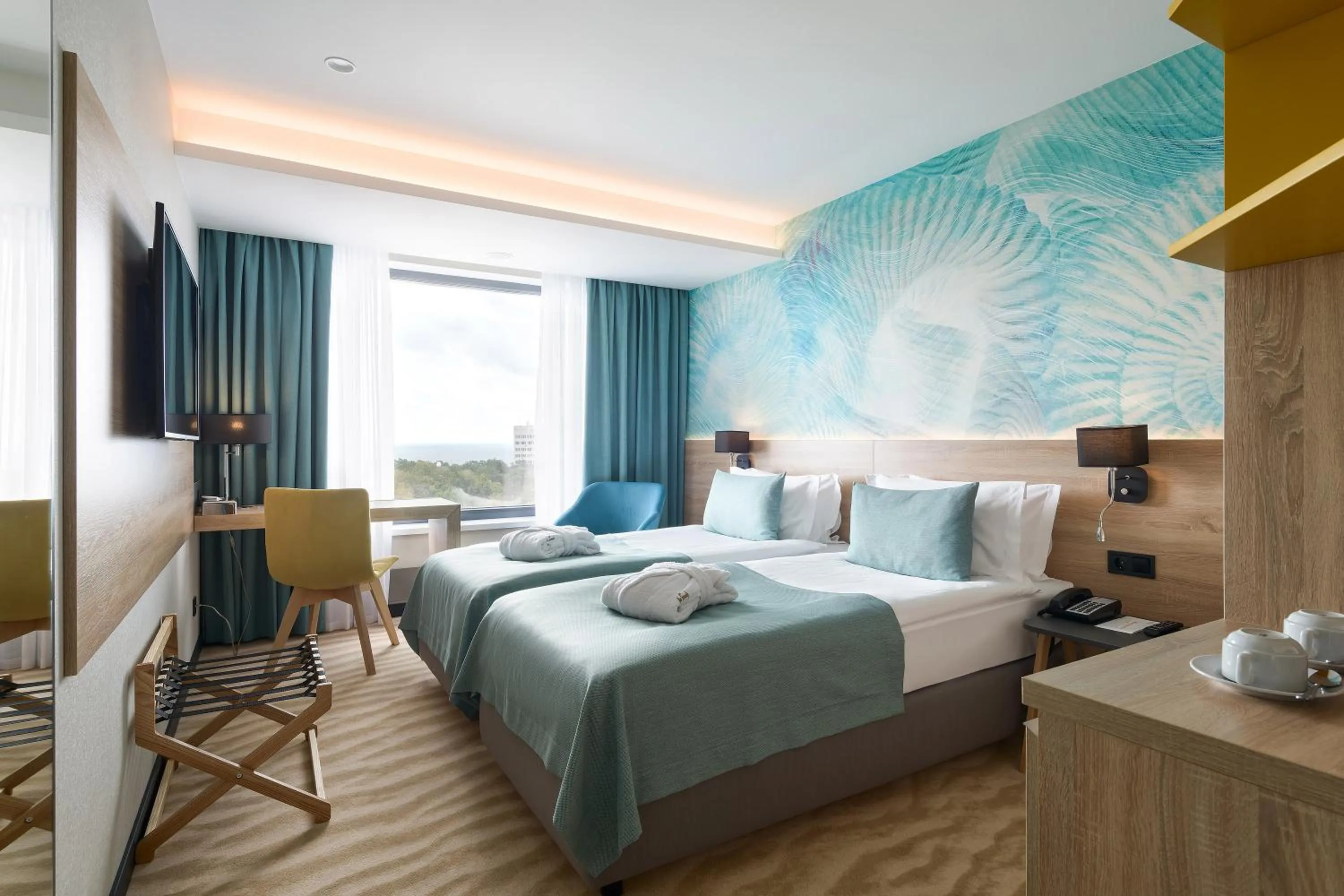 Photo of the whole room, Bed in Premier Hotel Odesa