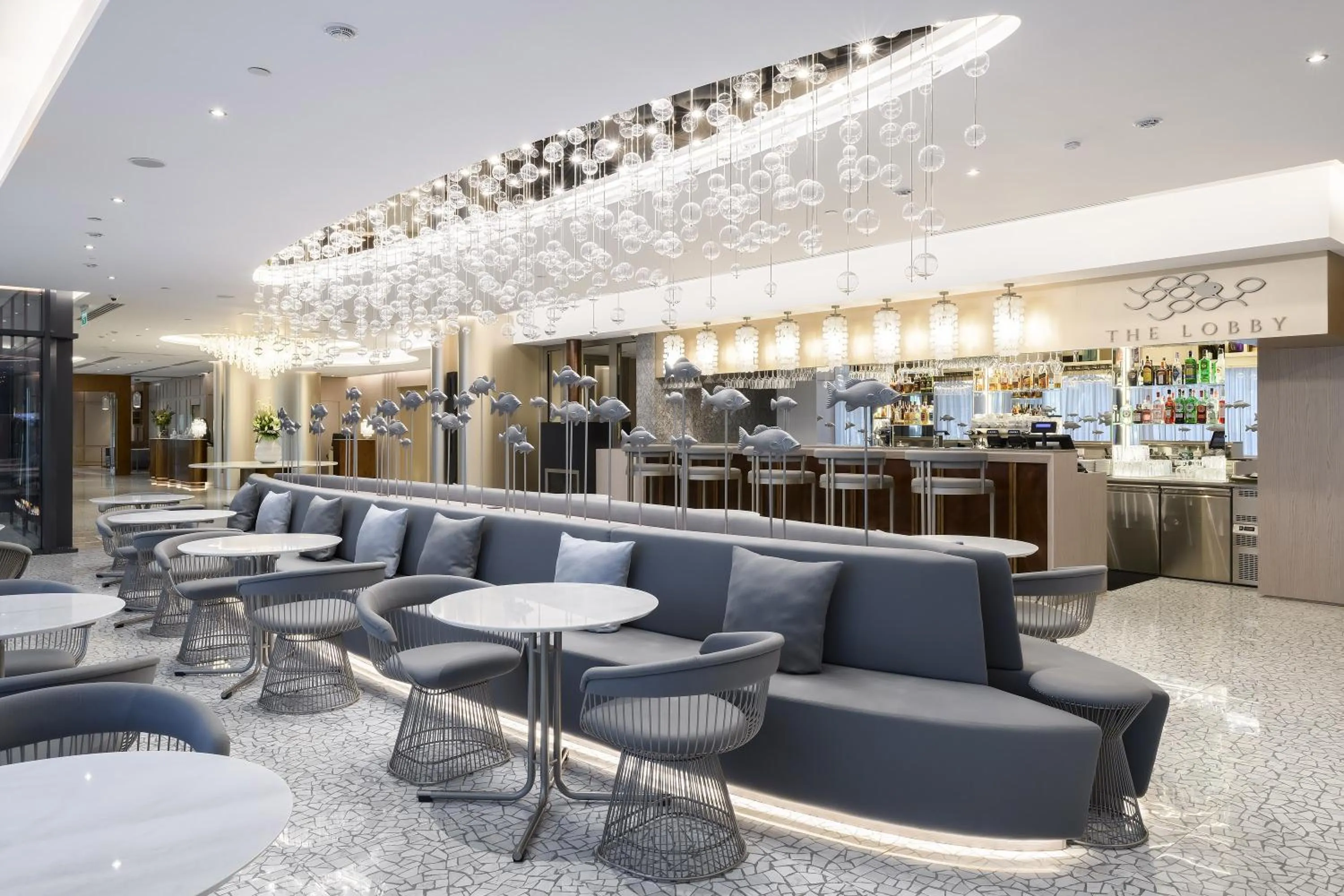 Lobby or reception in Premier Hotel Odesa