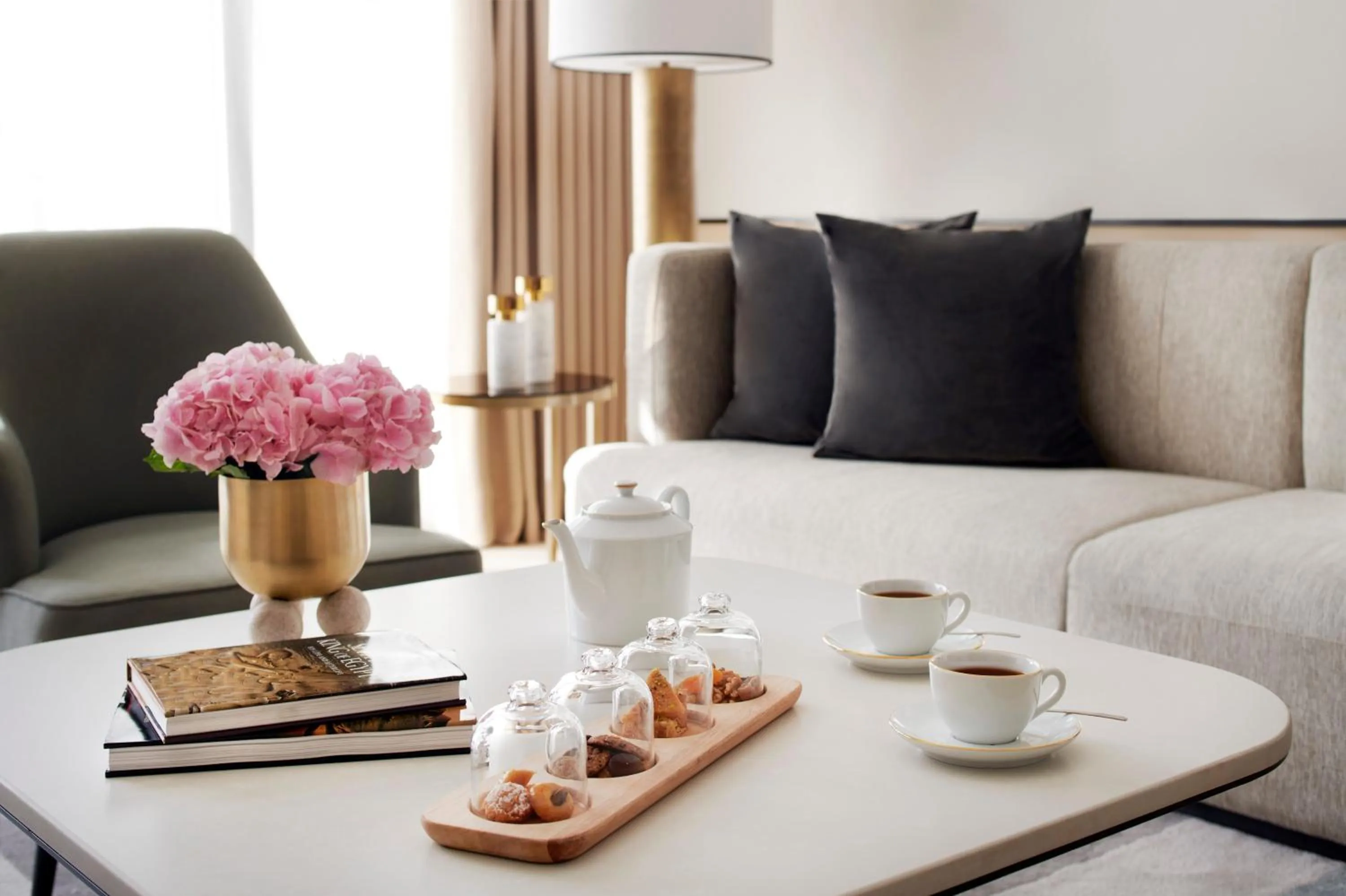 Living room in Address Marassi Golf Resort