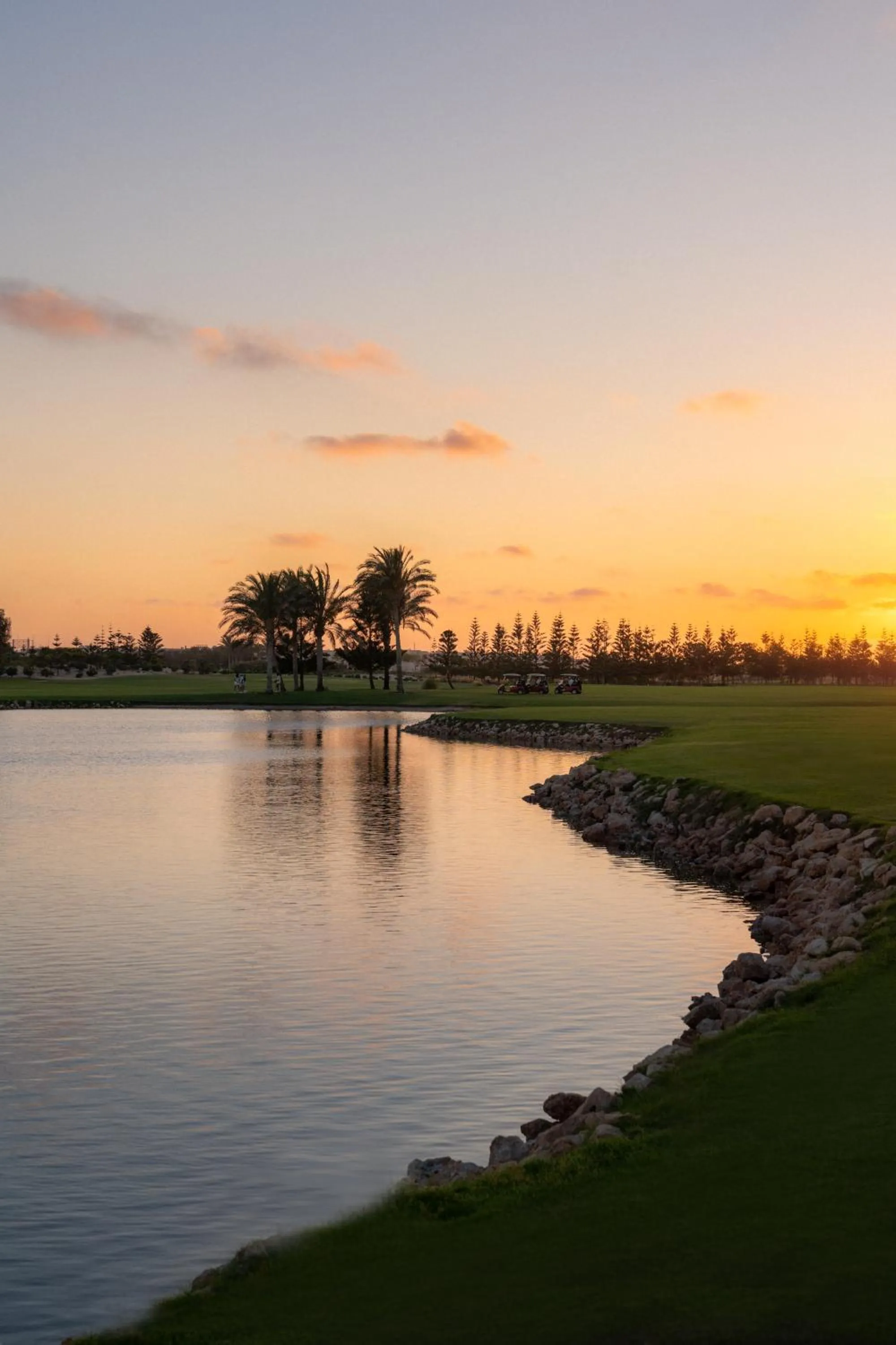 Natural landscape in Address Marassi Golf Resort