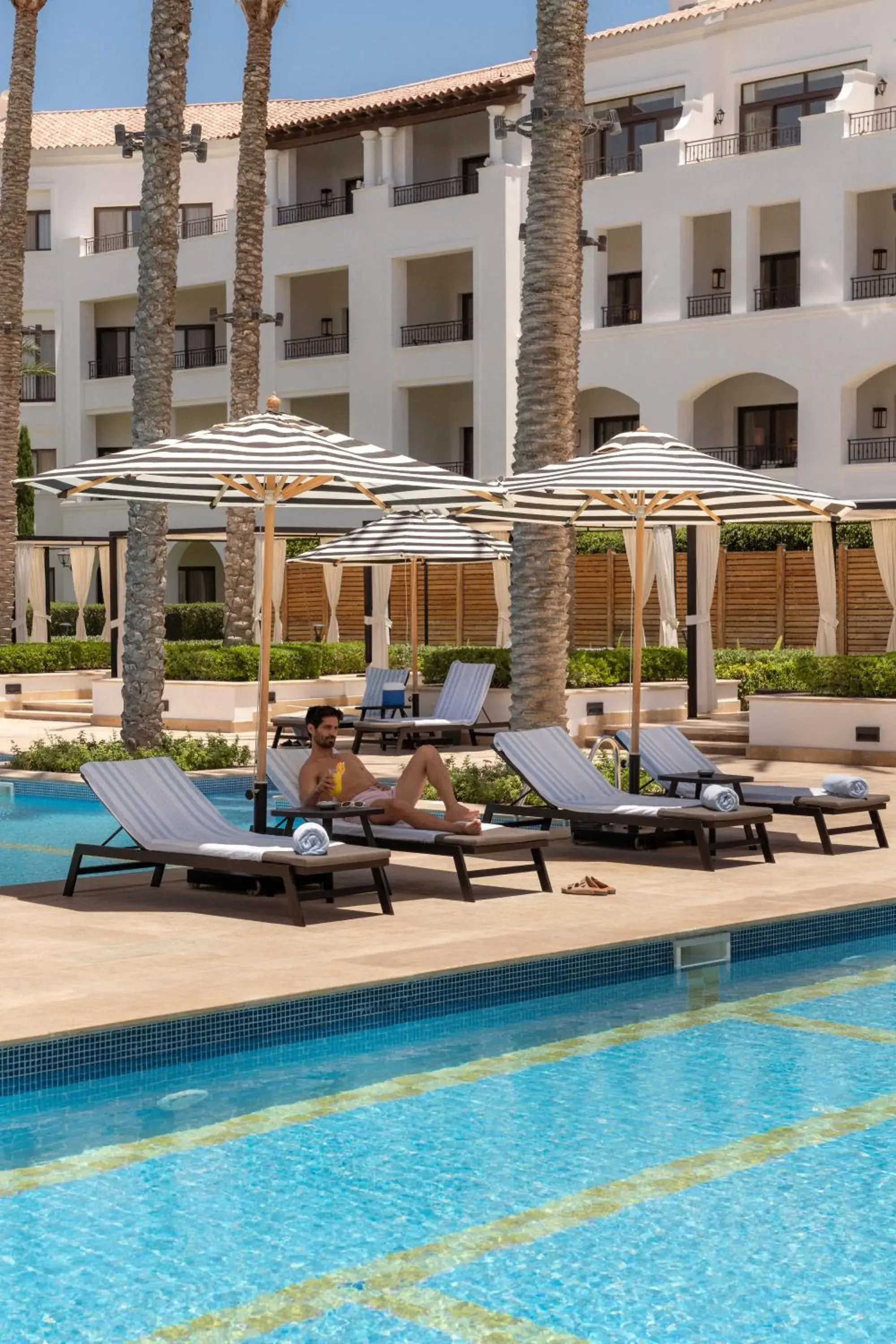 Swimming pool in Address Marassi Golf Resort Swimming pool in Address Marassi Golf Resort