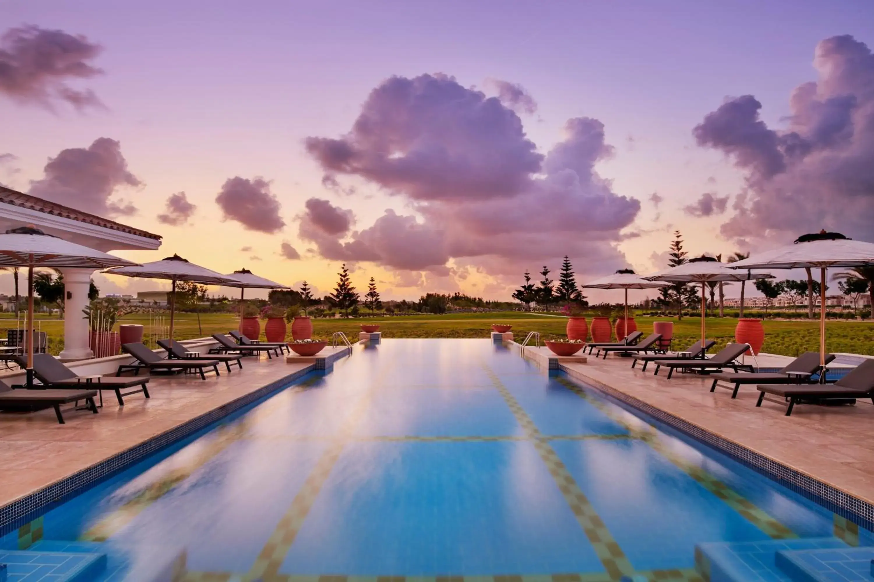 Swimming pool in Address Marassi Golf Resort Swimming pool in Address Marassi Golf Resort