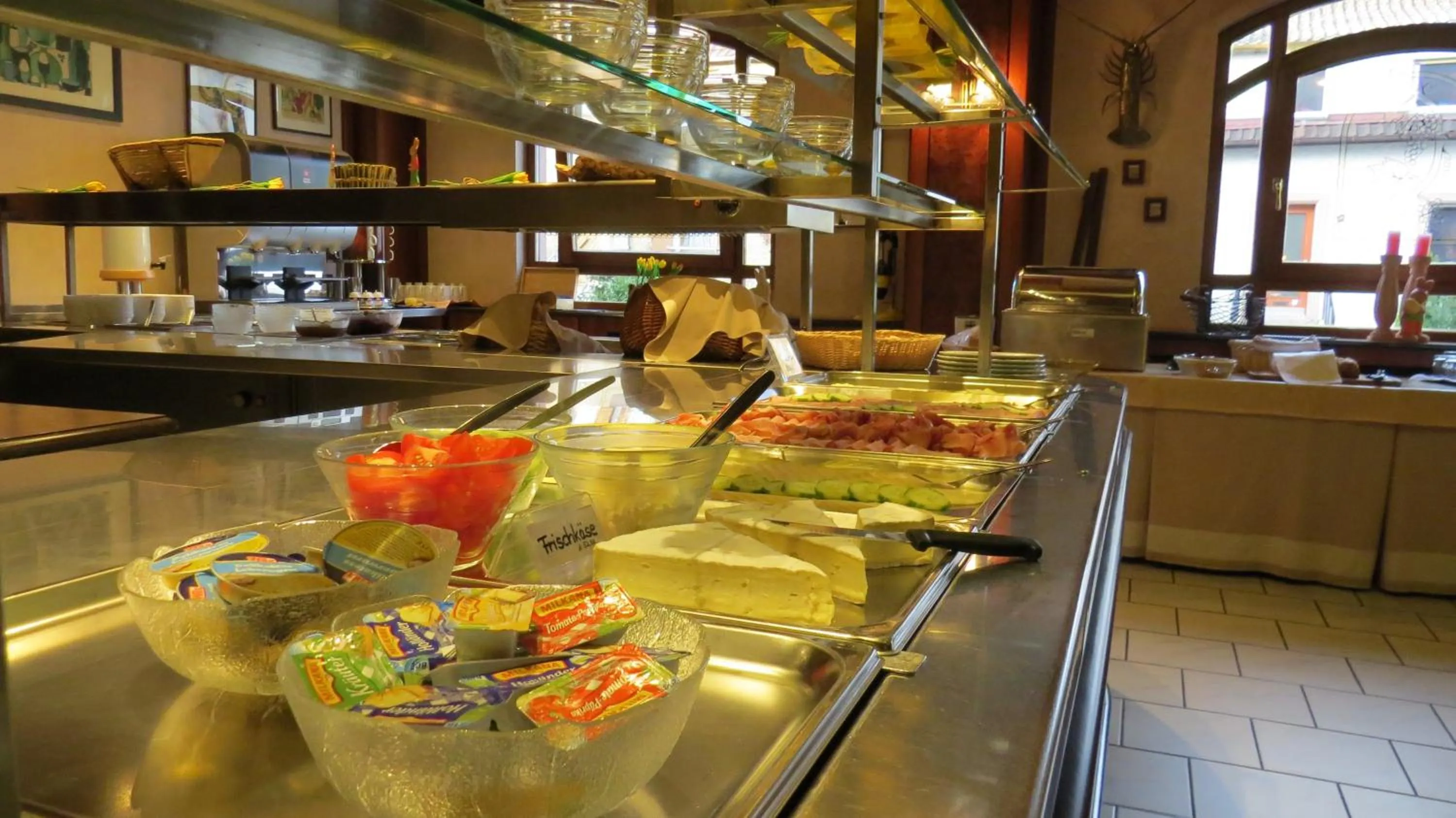 Buffet breakfast in Hotel Rebstock