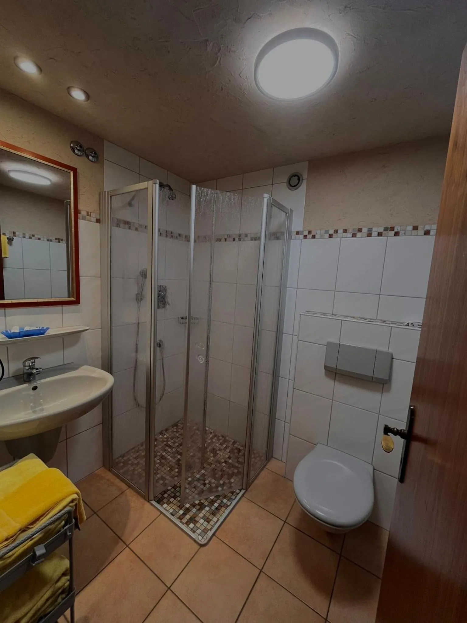 Bathroom in Hotel Rebstock