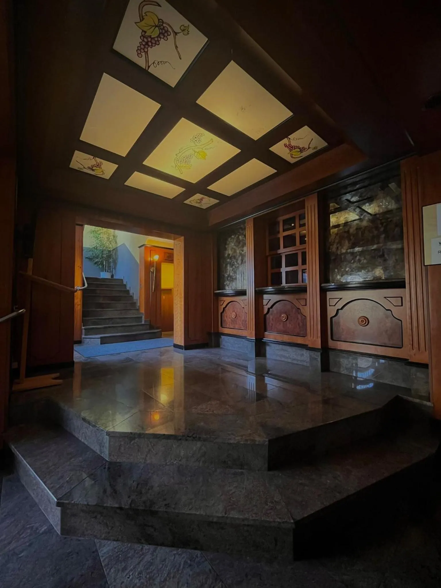 Lobby or reception in Hotel Rebstock