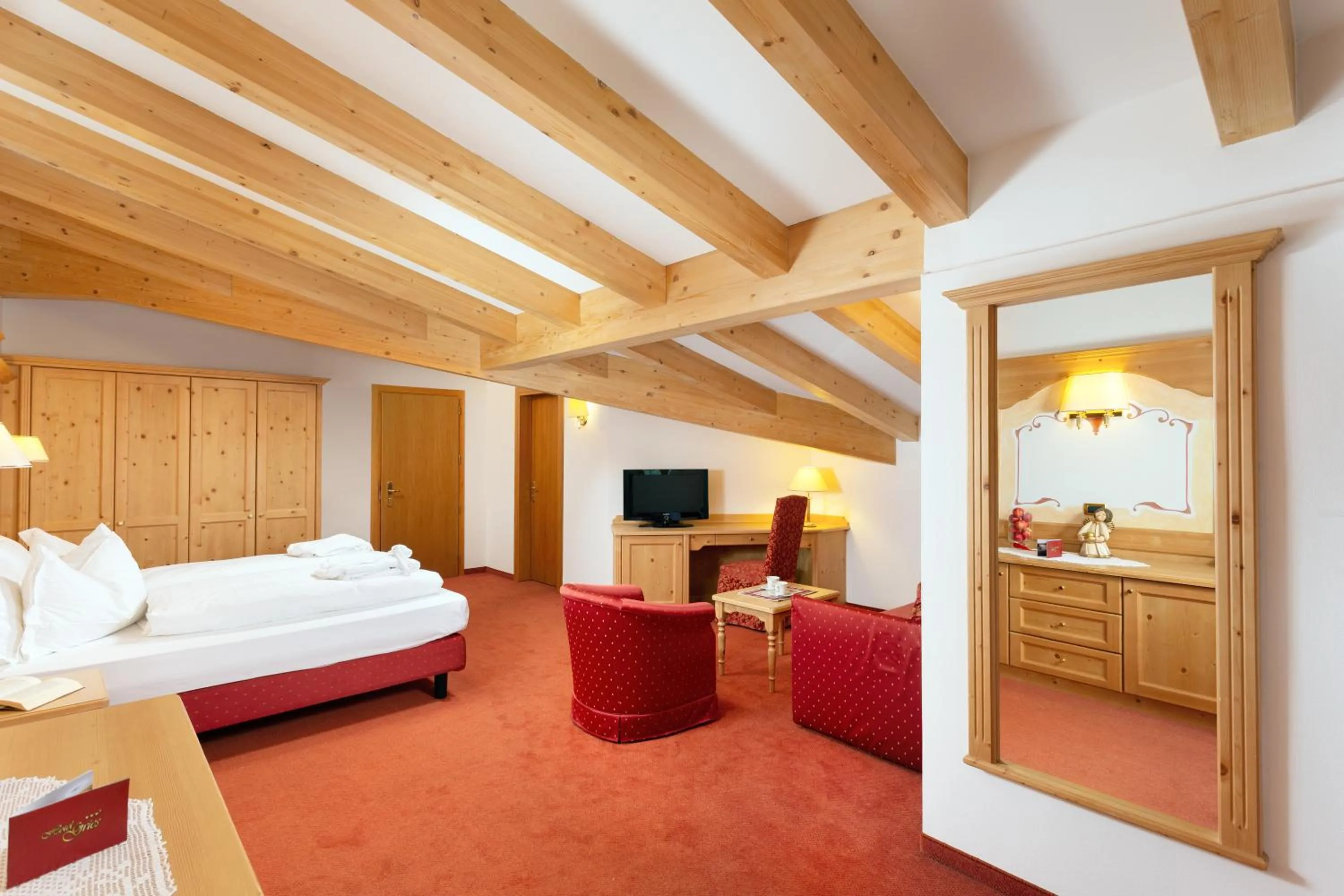 Bed in Hotel Gries