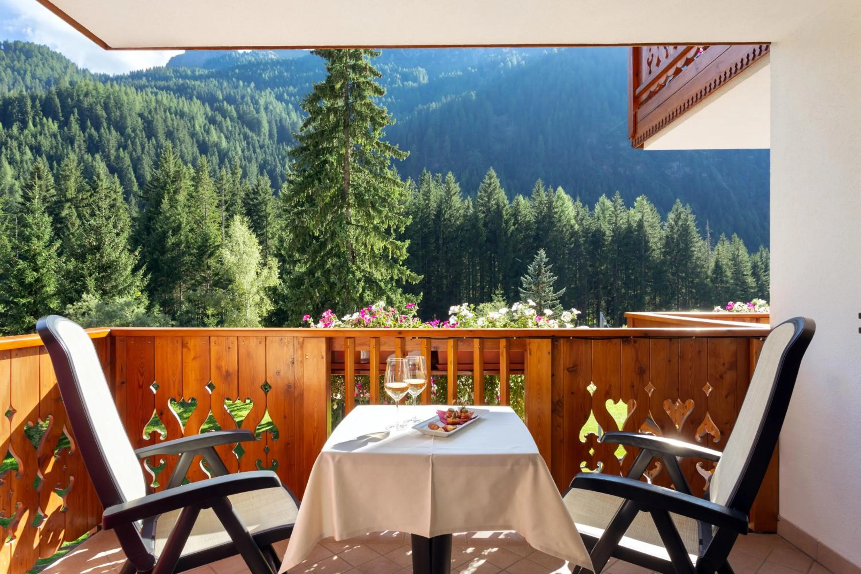 Balcony/Terrace in Hotel Gries