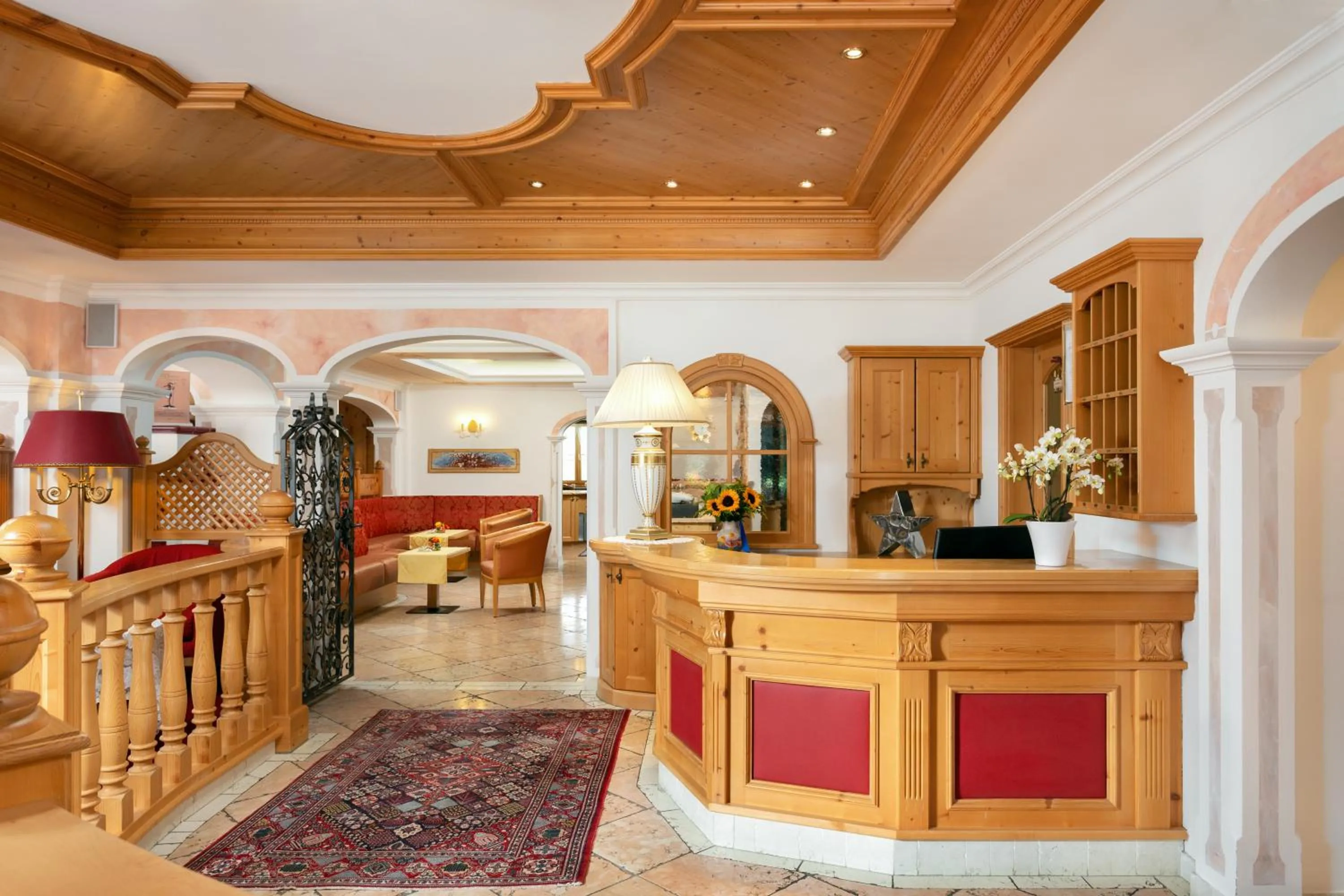 Lobby or reception in Hotel Gries