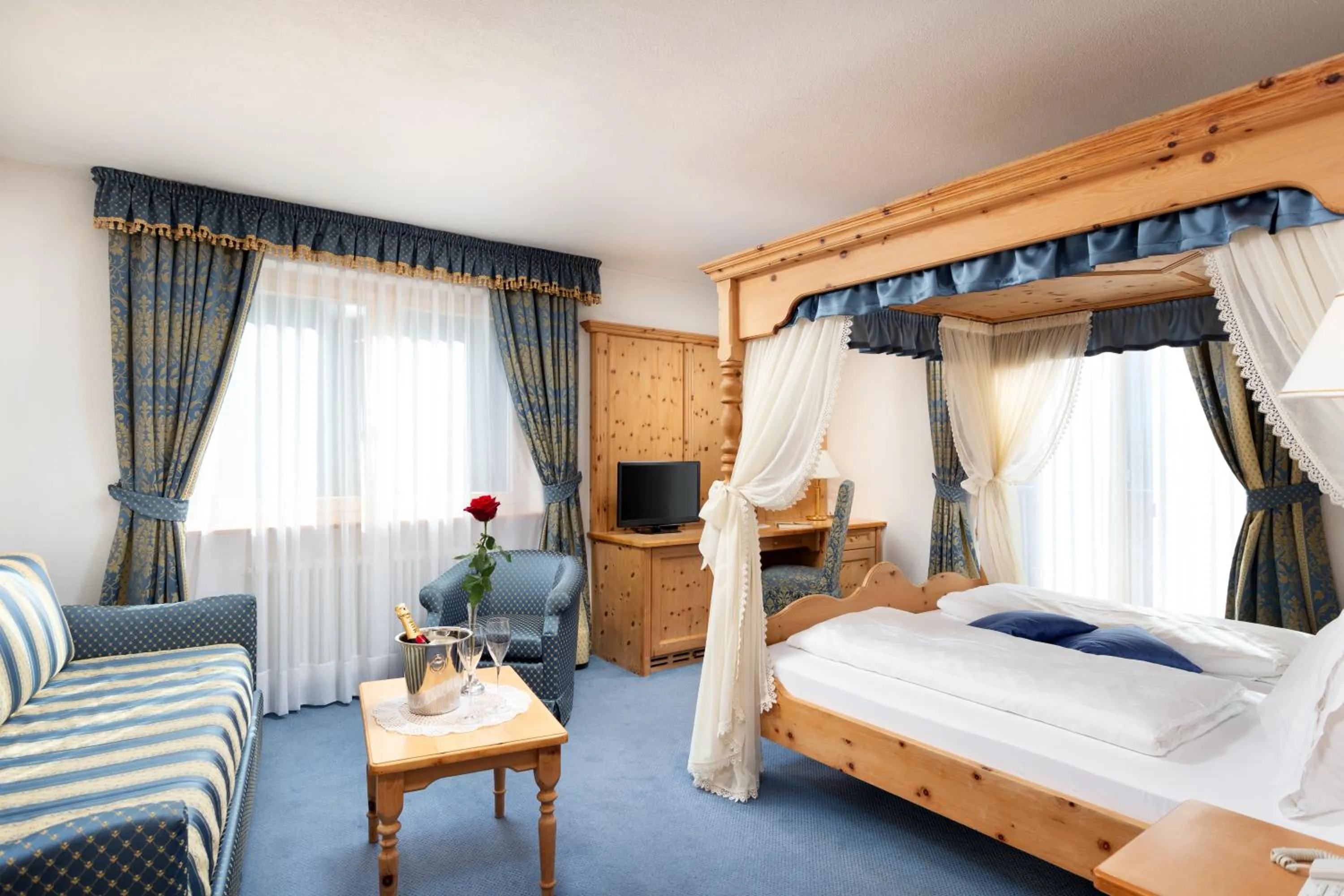 Bed in Hotel Gries