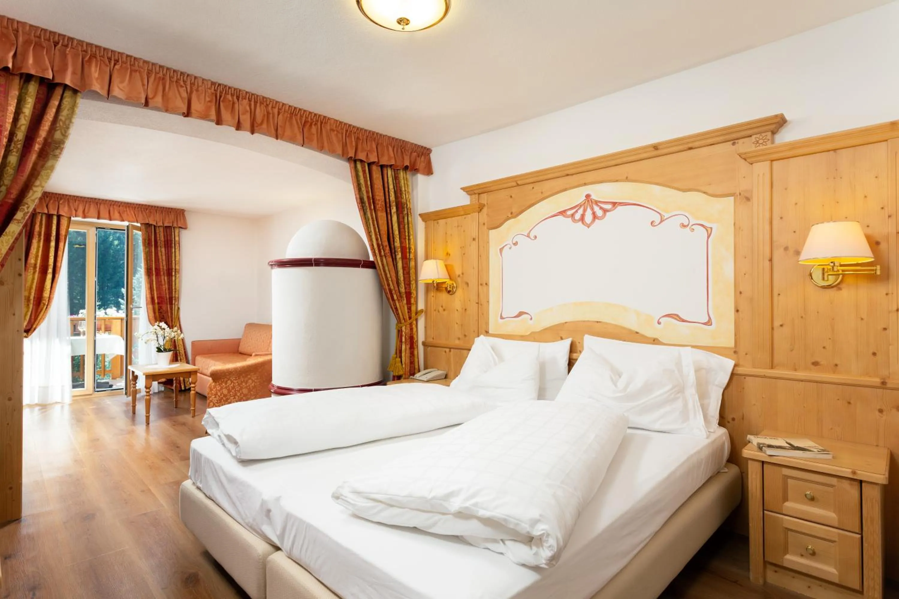 Bed in Hotel Gries