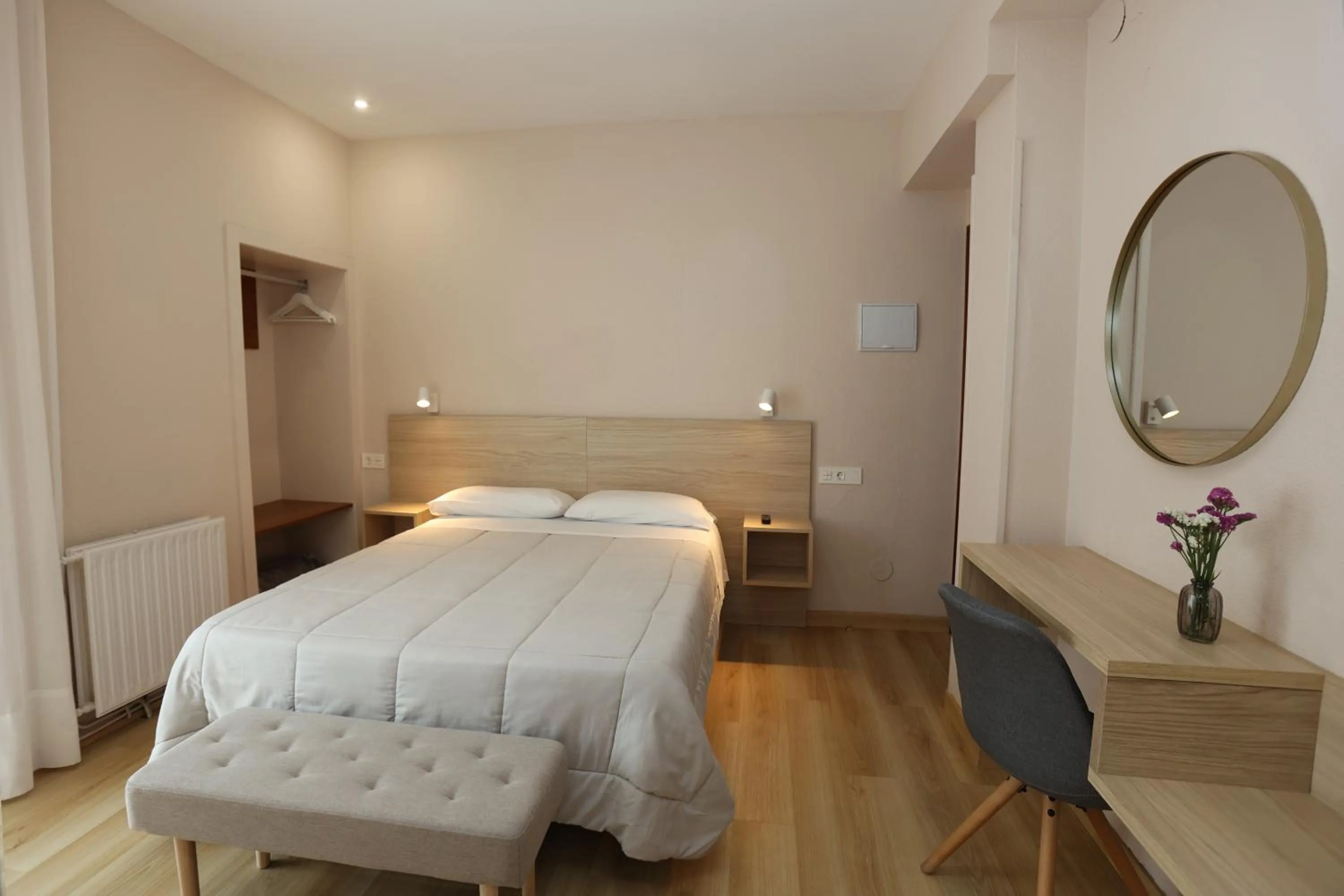 Bed in Hotel Ros Mary