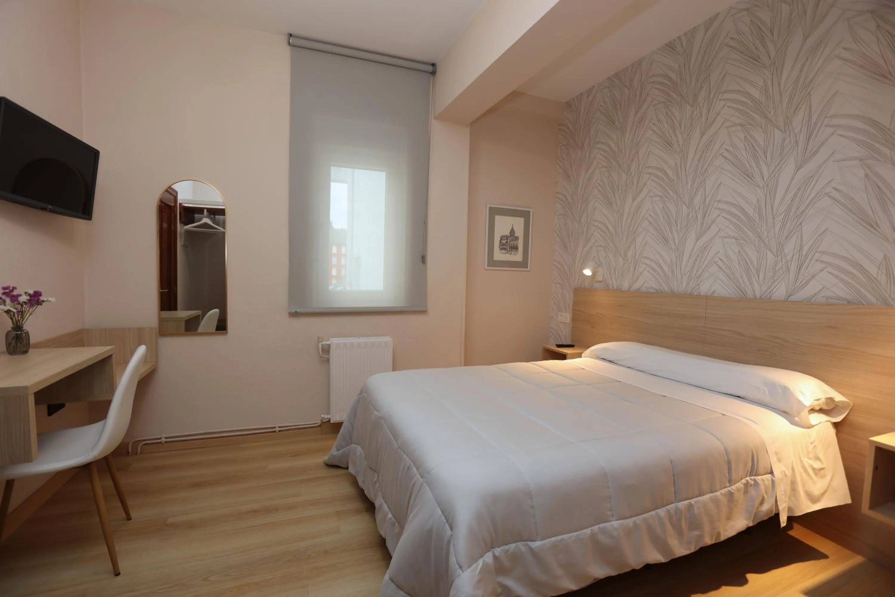 Bed in Hotel Ros Mary