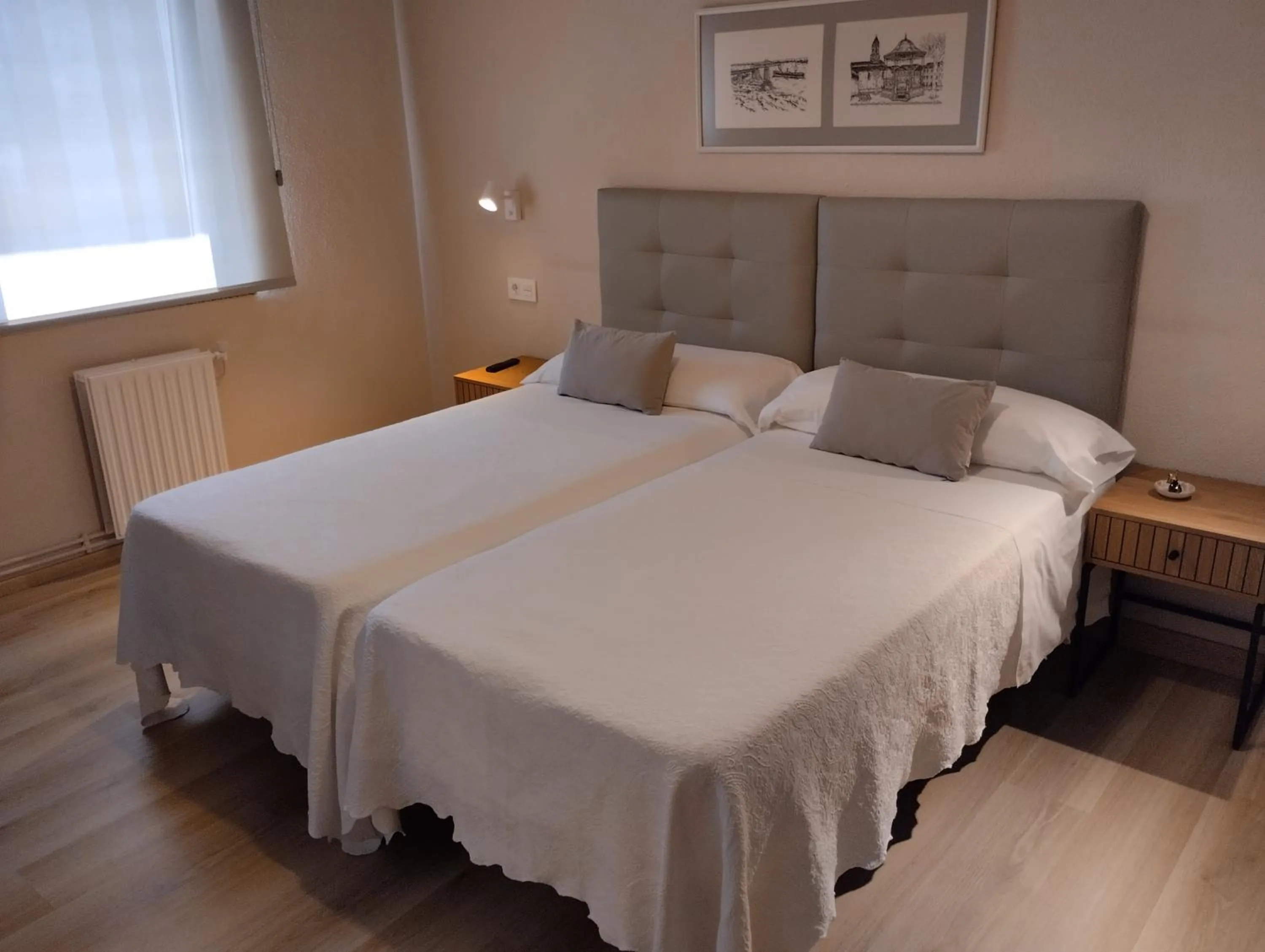 Bed in Hotel Ros Mary