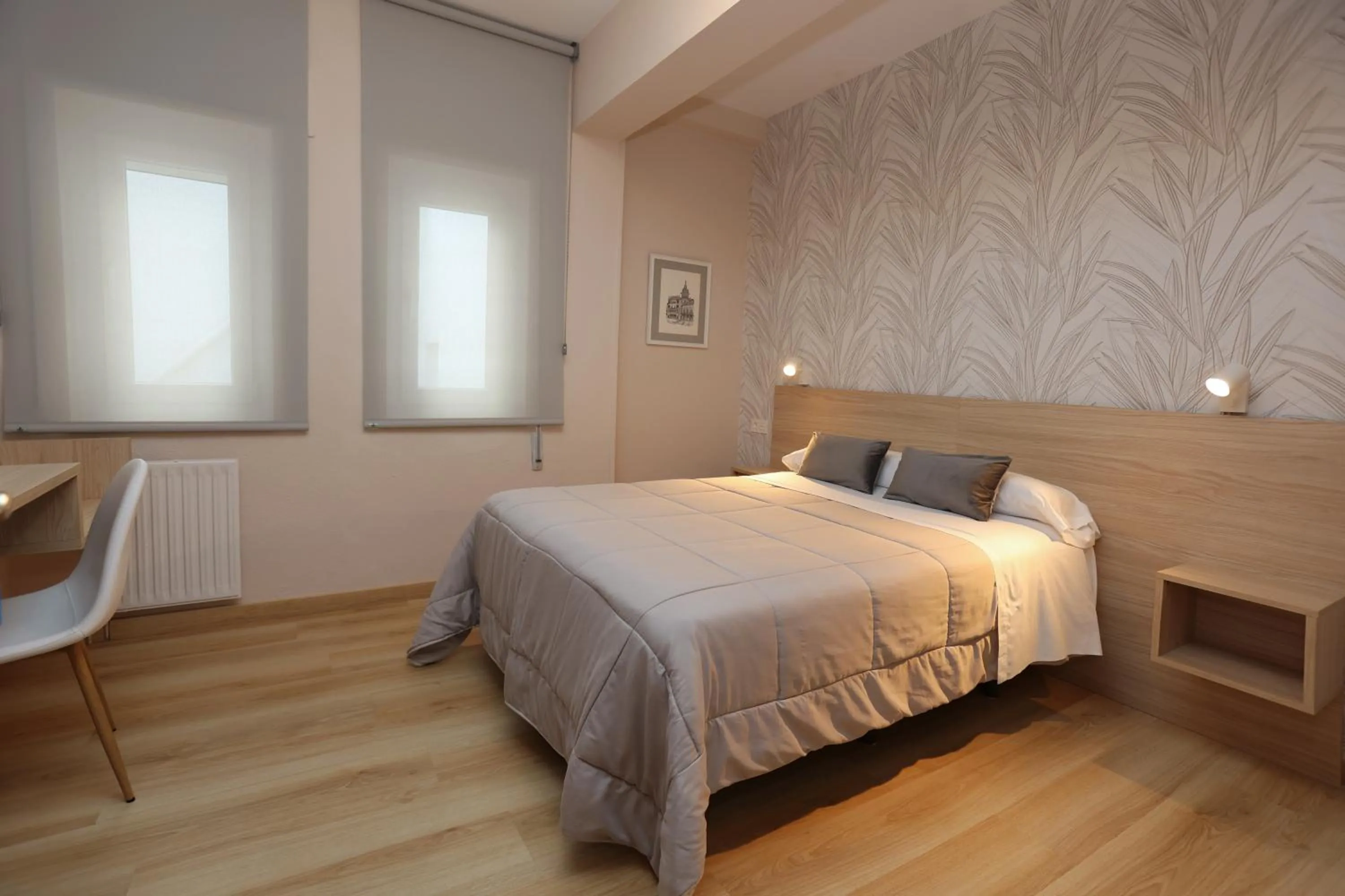 Bed in Hotel Ros Mary