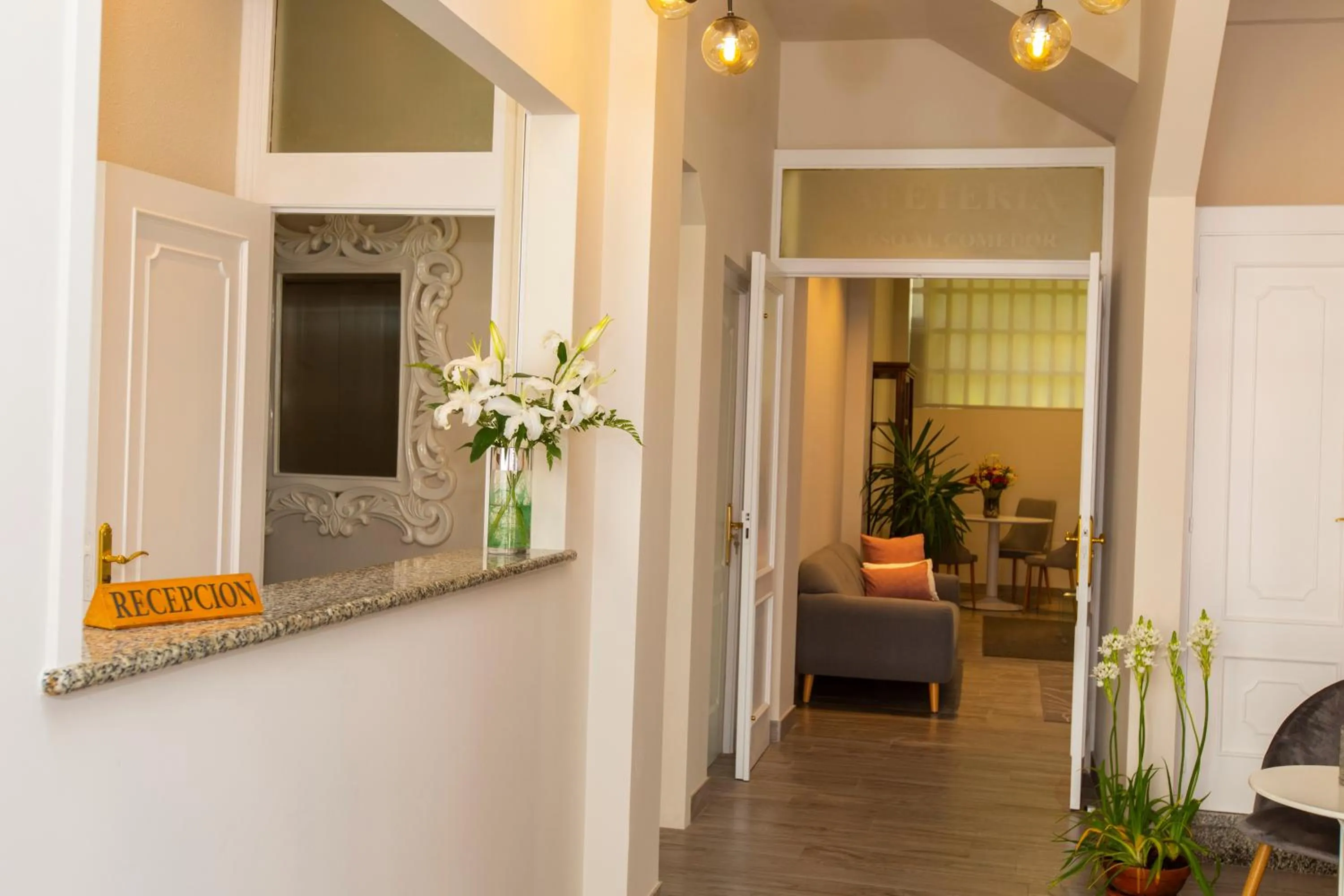 Living room in Hotel Ros Mary