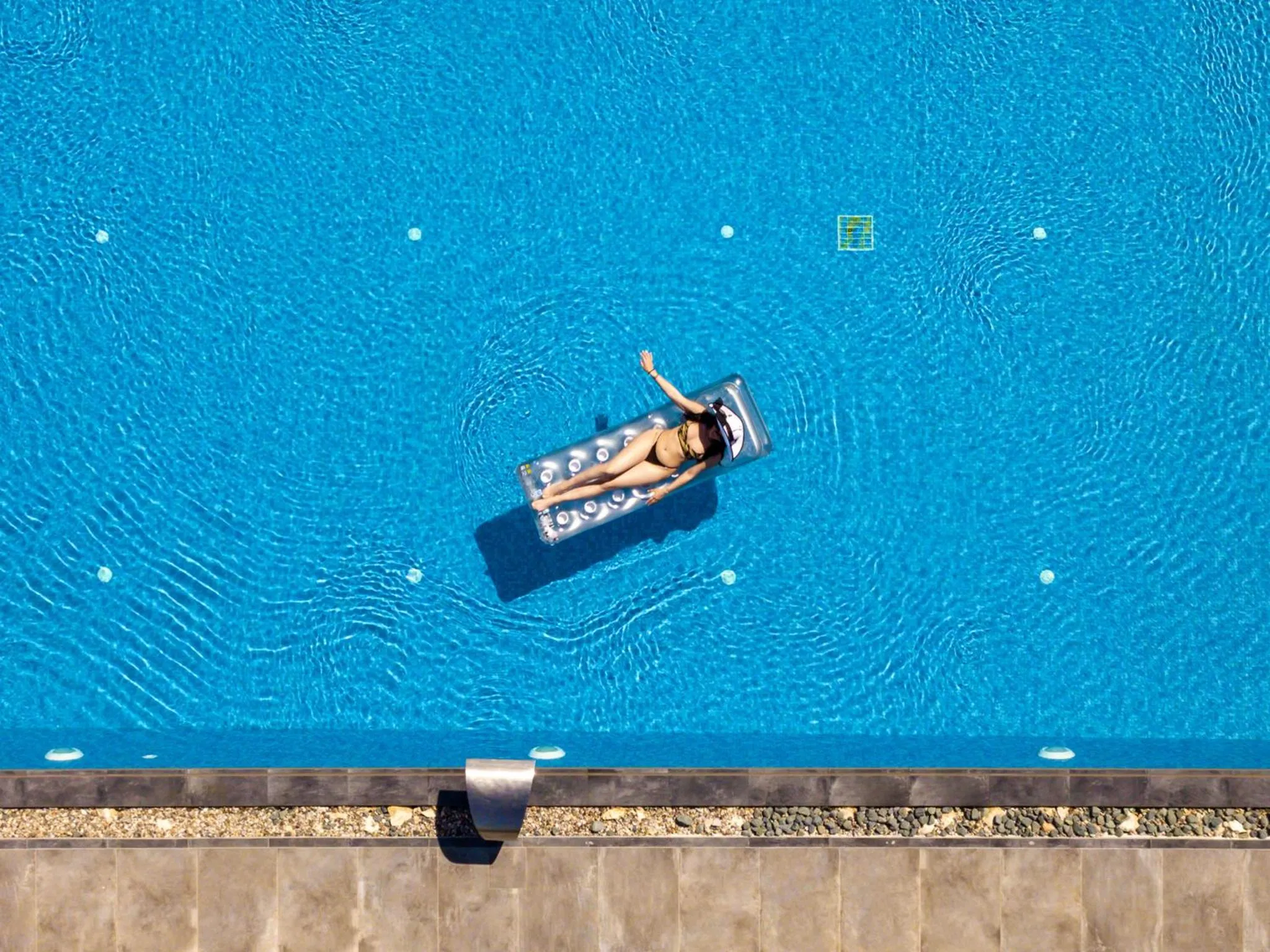 Swimming pool in Aliv stone suites & spa