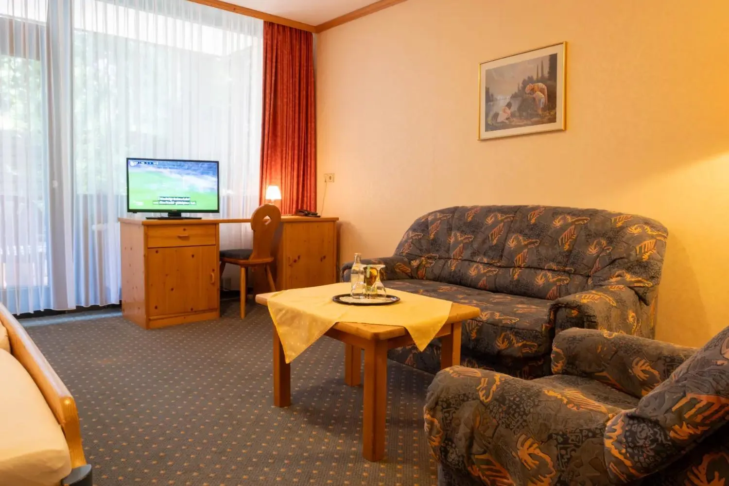 Seating area in Hotels am Kranichsee