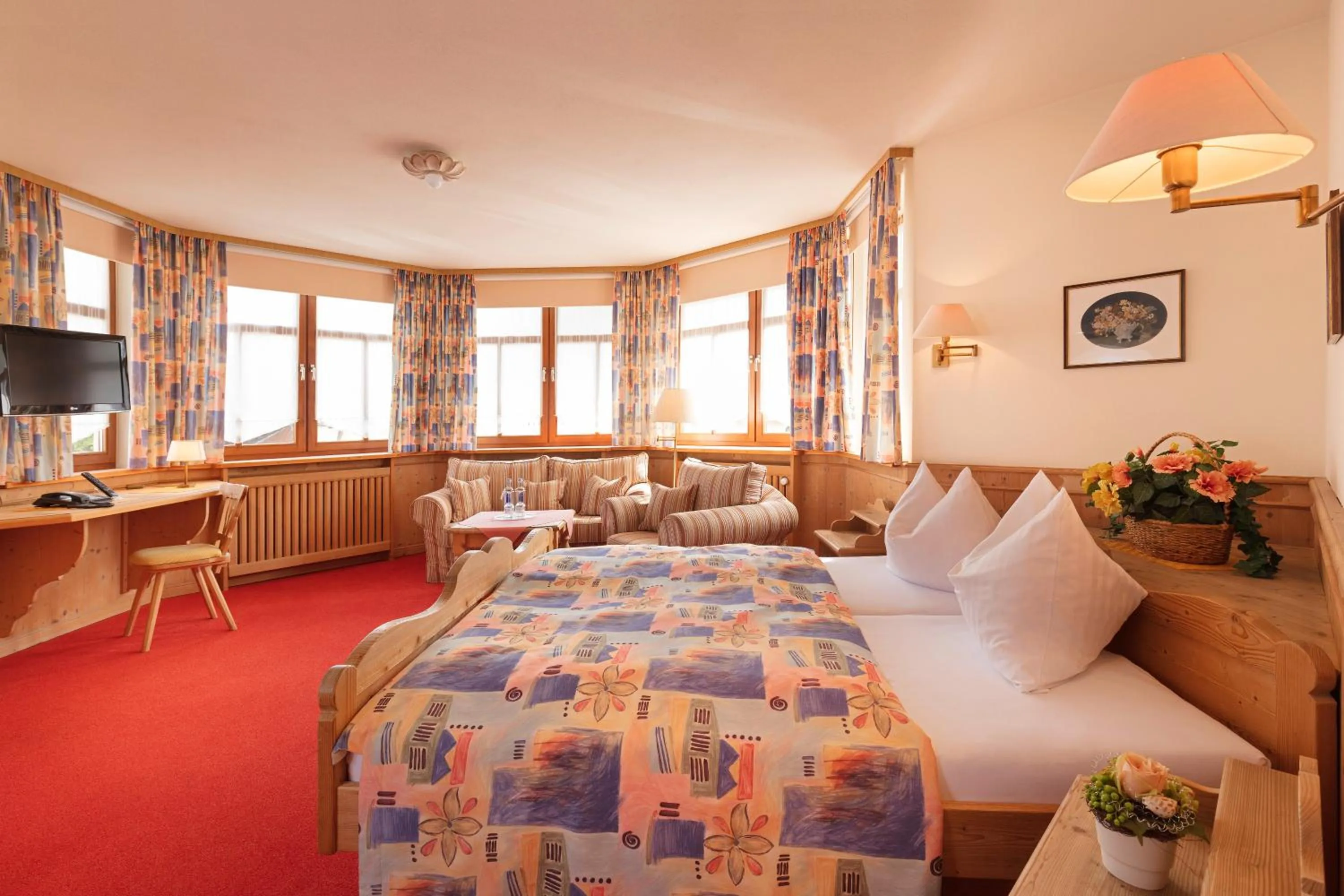 Bedroom, Bed in Hotel Hoyacker Hof