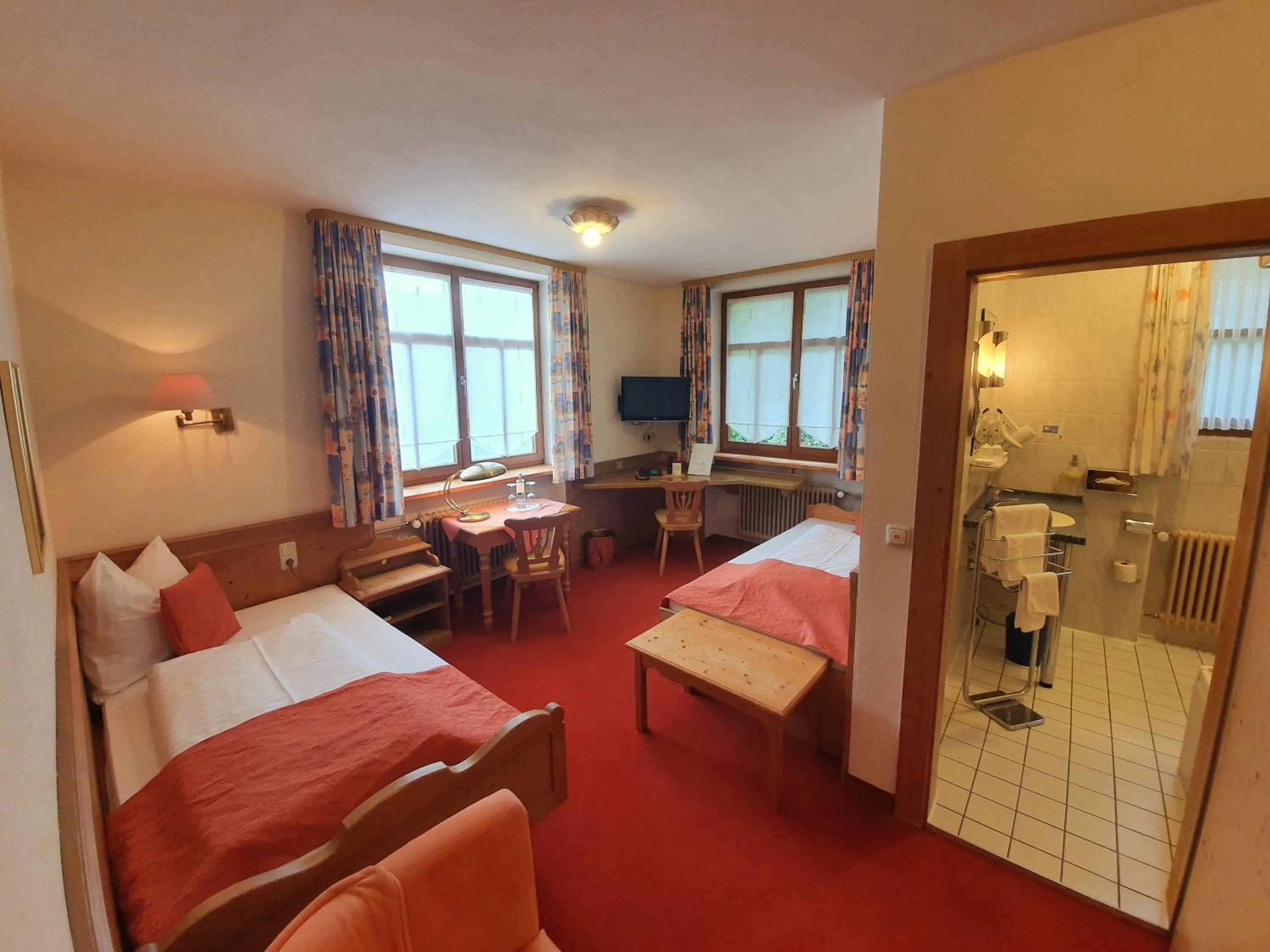 Photo of the whole room, Bed in Hotel Hoyacker Hof